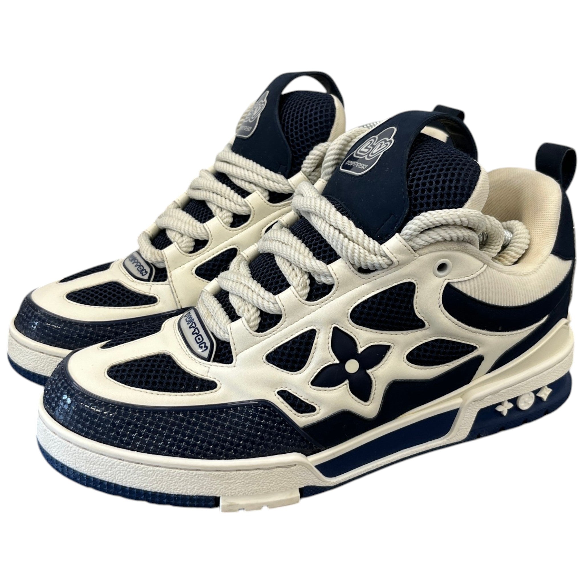 Men's Lv Skate Low Trainers Navy Size EU 42 / UK 8