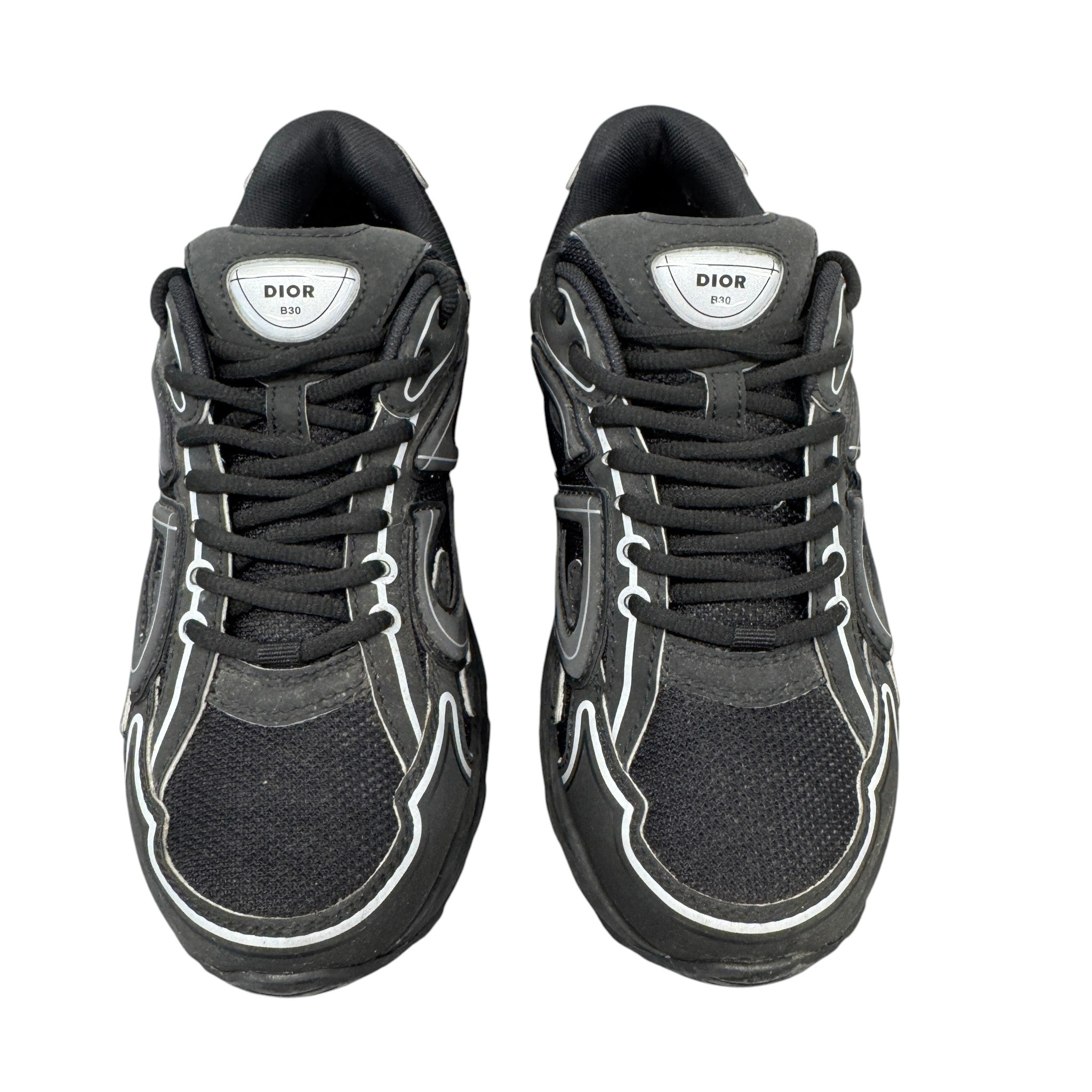 Men's B30 Low Trainers Black Size EU 39.5 / UK 5.5