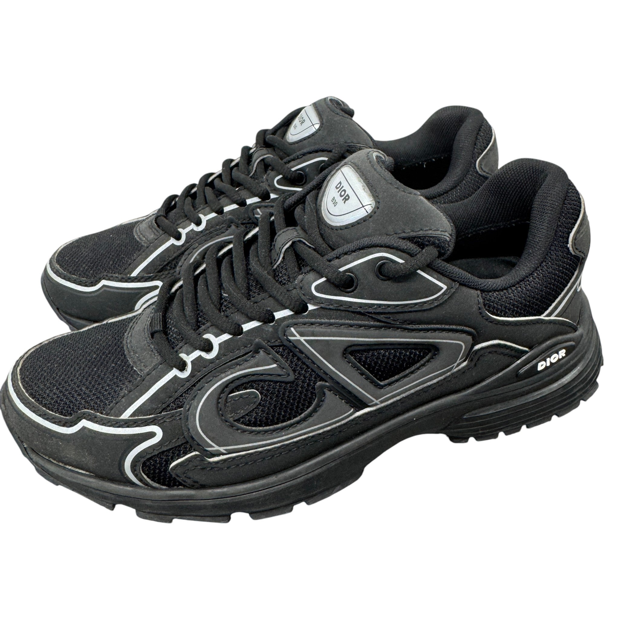 Men's B30 Low Trainers Black Size EU 39.5 / UK 5.5
