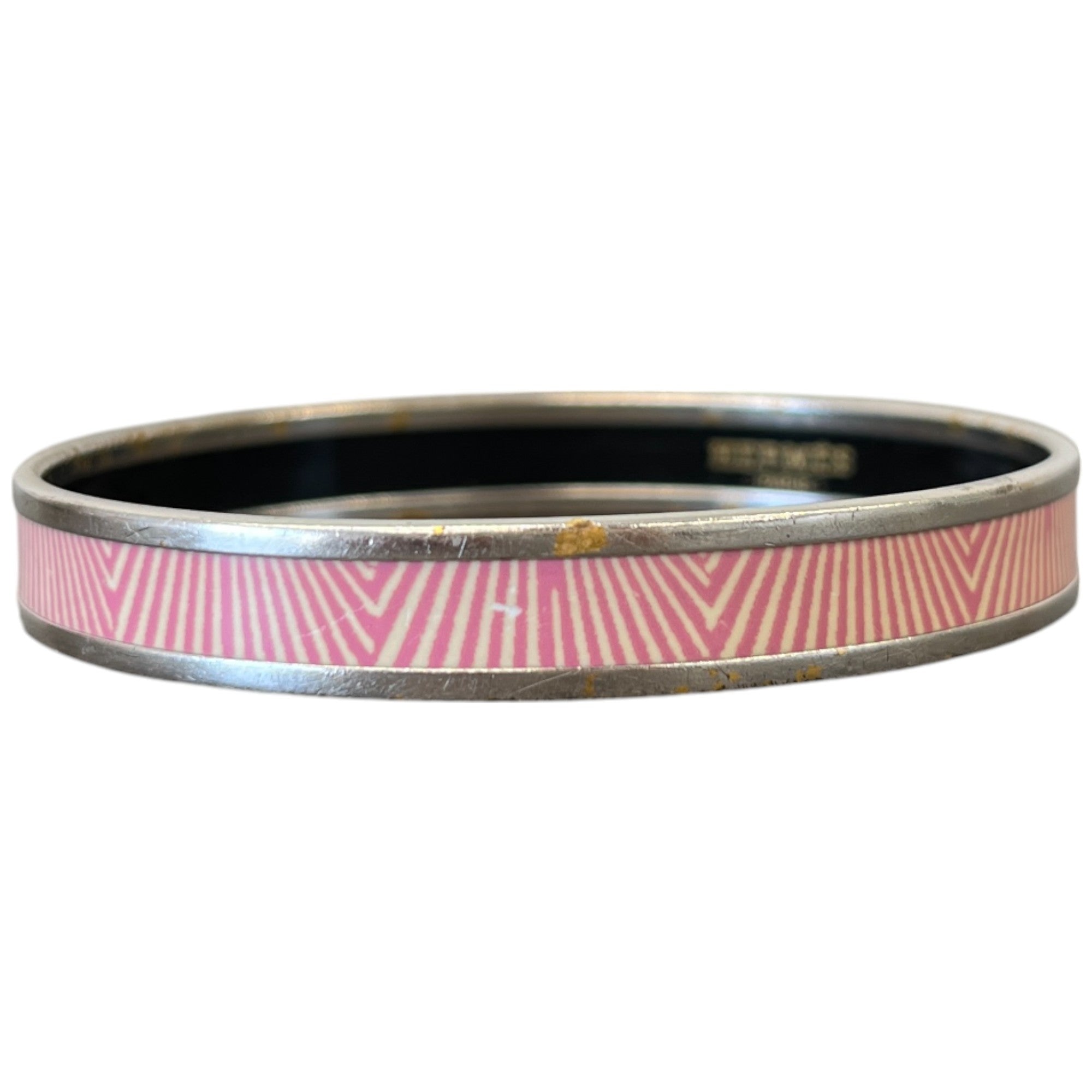 Women's Zigzag Bangle Bracelet Pink