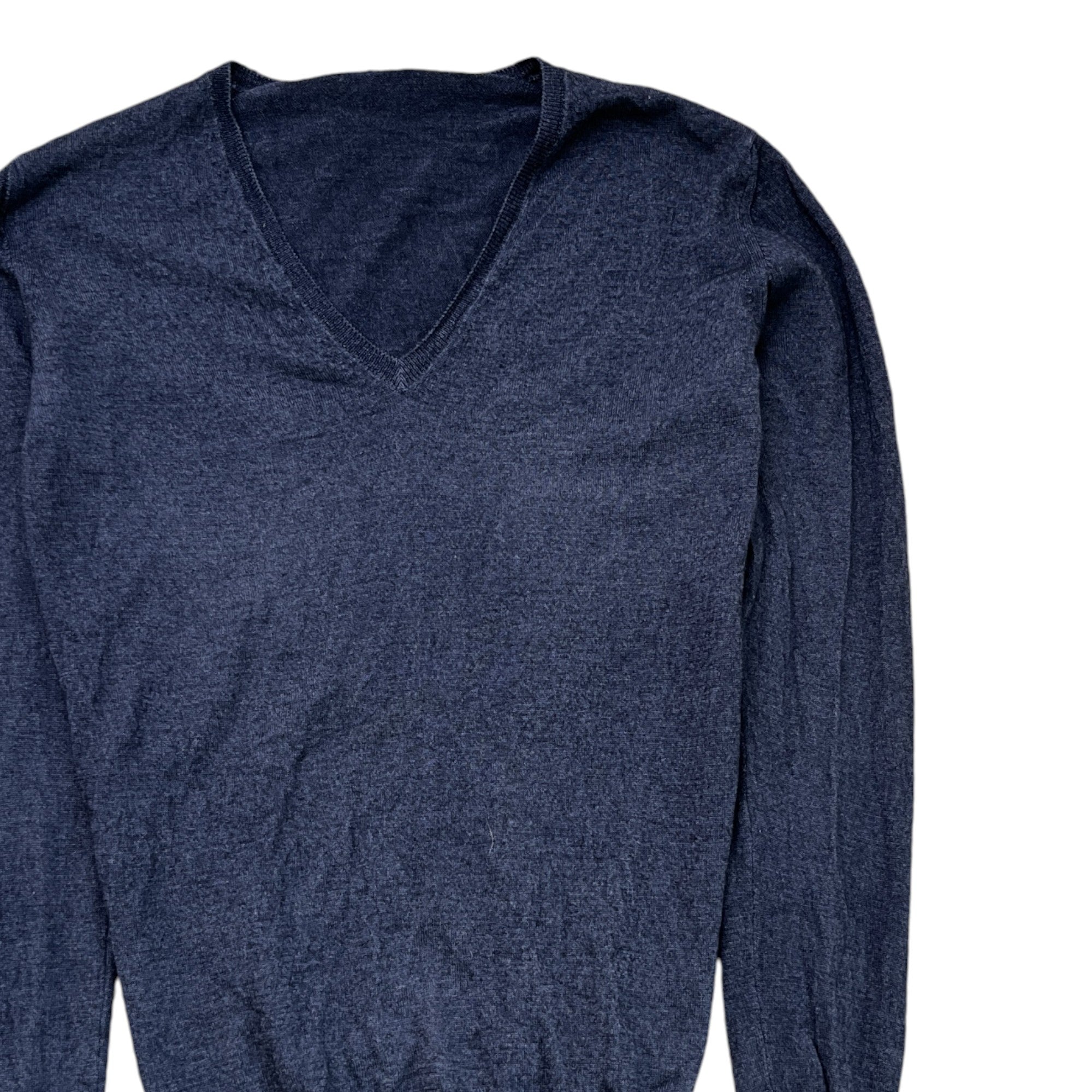 Men's Knitted Sweatshirt Navy Size IT 44 / UK XS