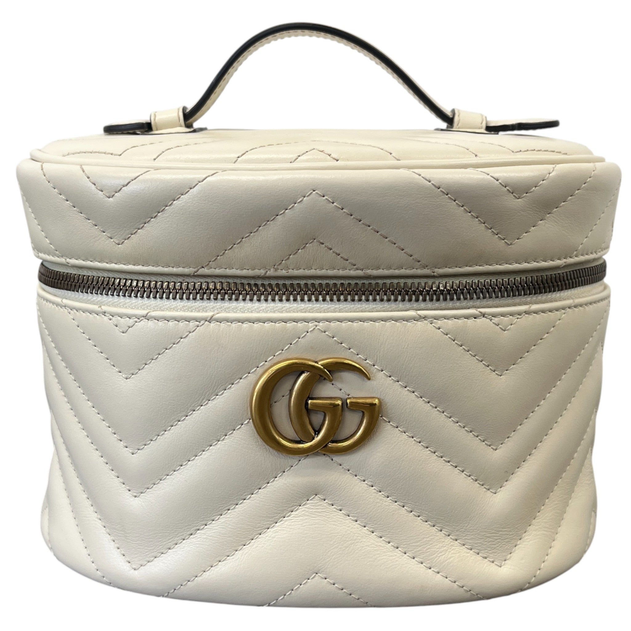 Women's Gg Marmont Mini Vanity Bag Cream