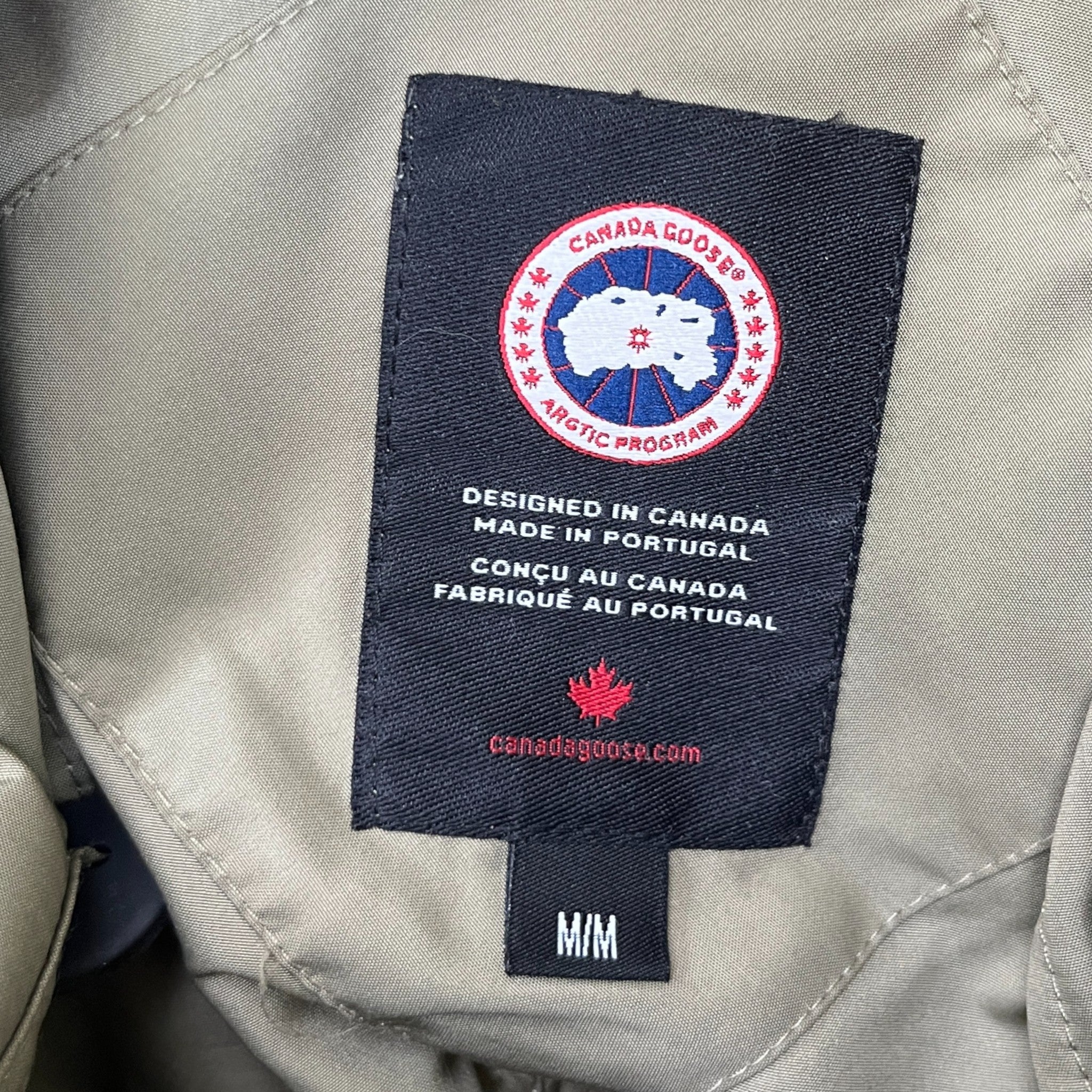 Men's Faber Bomber Jacket Khaki Size M