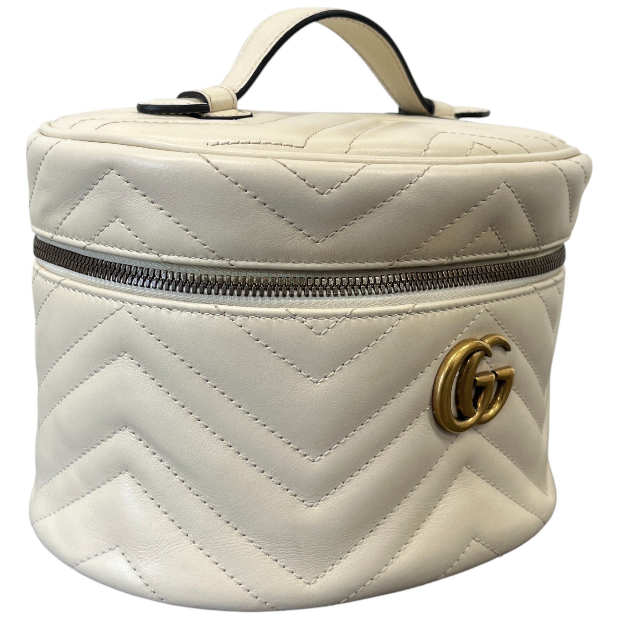 Women's Gg Marmont Mini Vanity Bag Cream