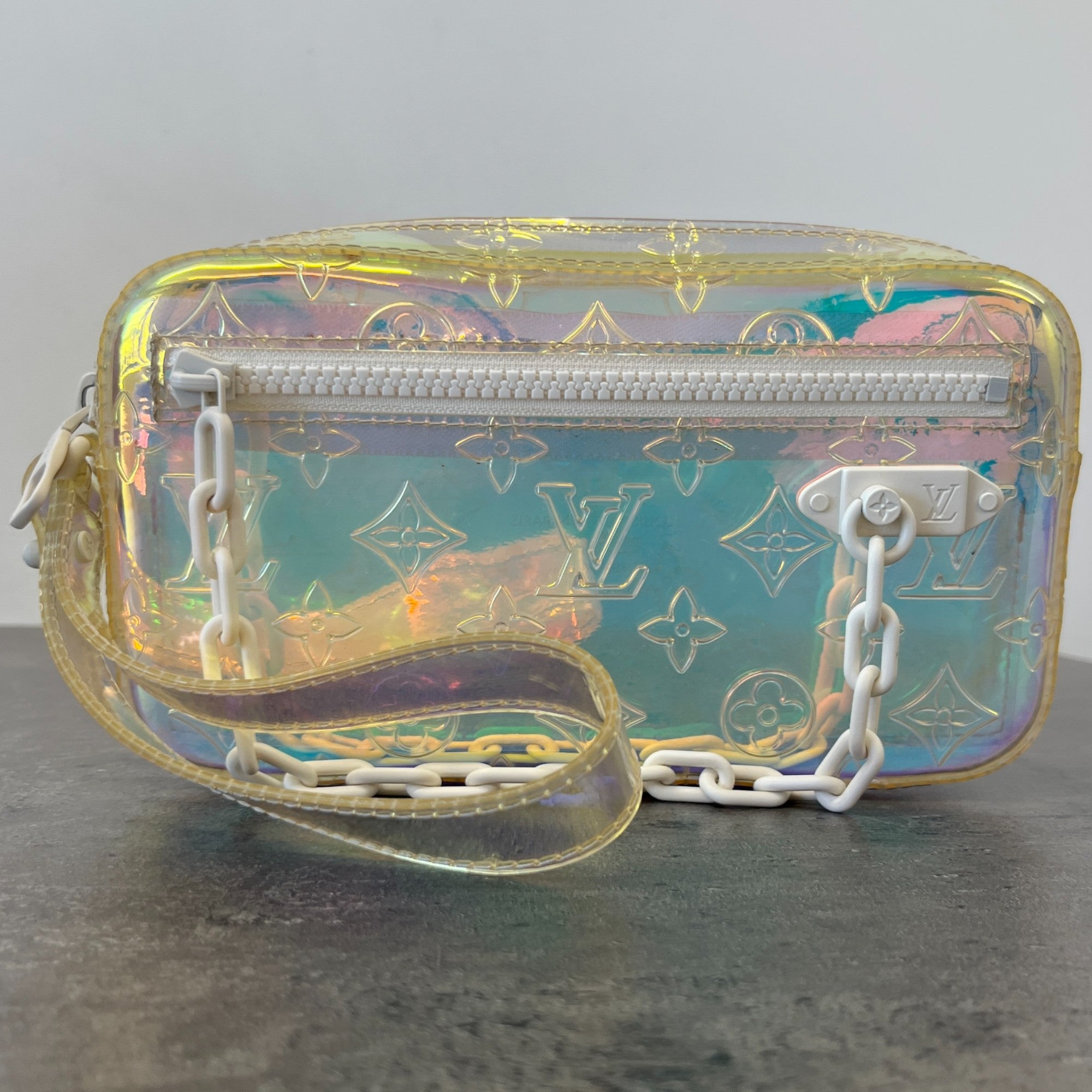 Monogram Iridescent Pochette Volga Handbag Multi-Coloured