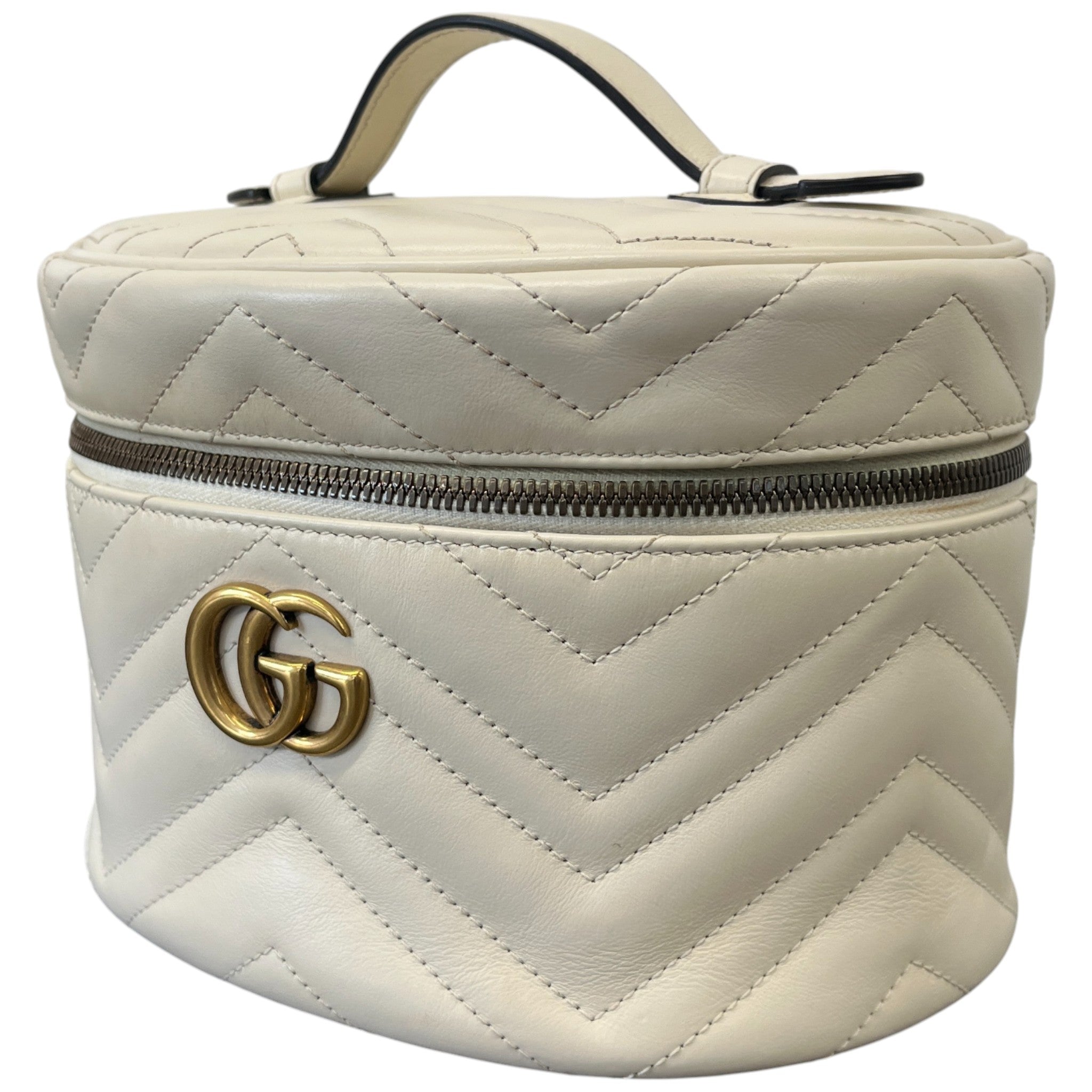 Women's Gg Marmont Mini Vanity Bag Cream