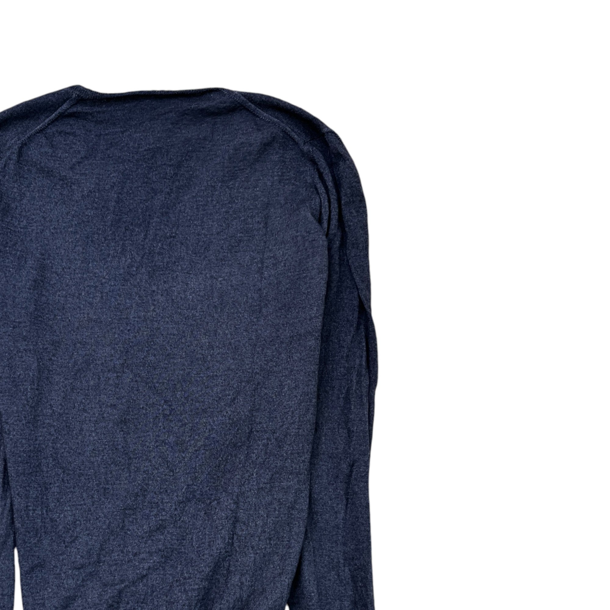 Men's Knitted Sweatshirt Navy Size IT 44 / UK XS