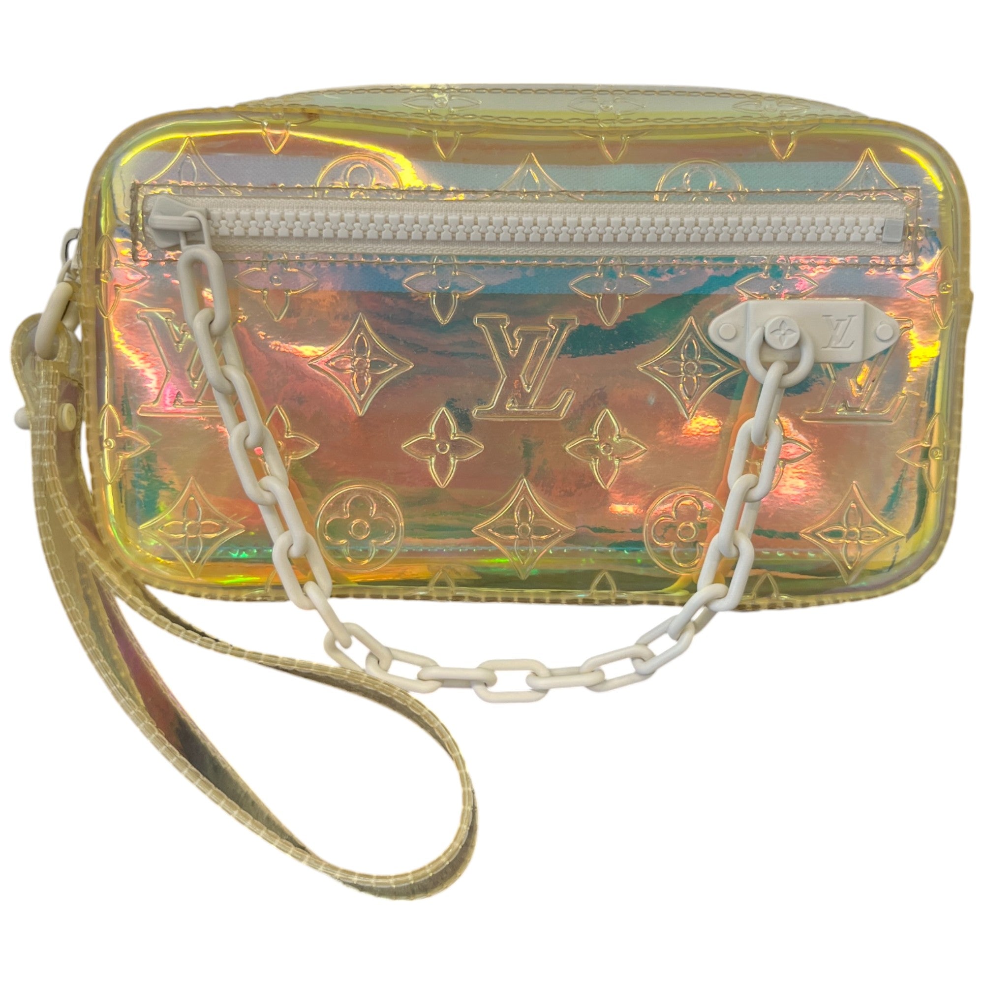Monogram Iridescent Pochette Volga Handbag Multi-Coloured