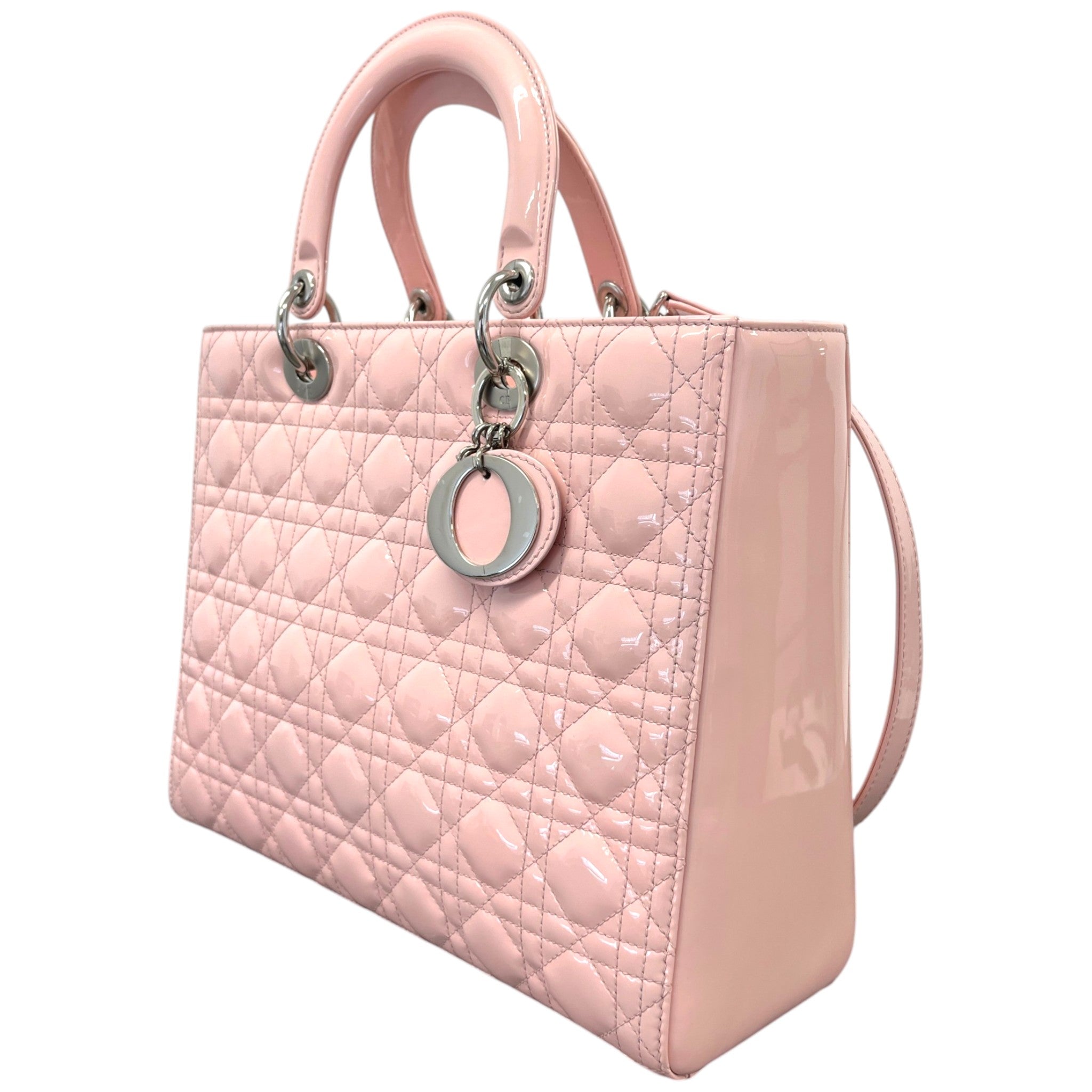Women's Lady Dior Large Handbag Pink