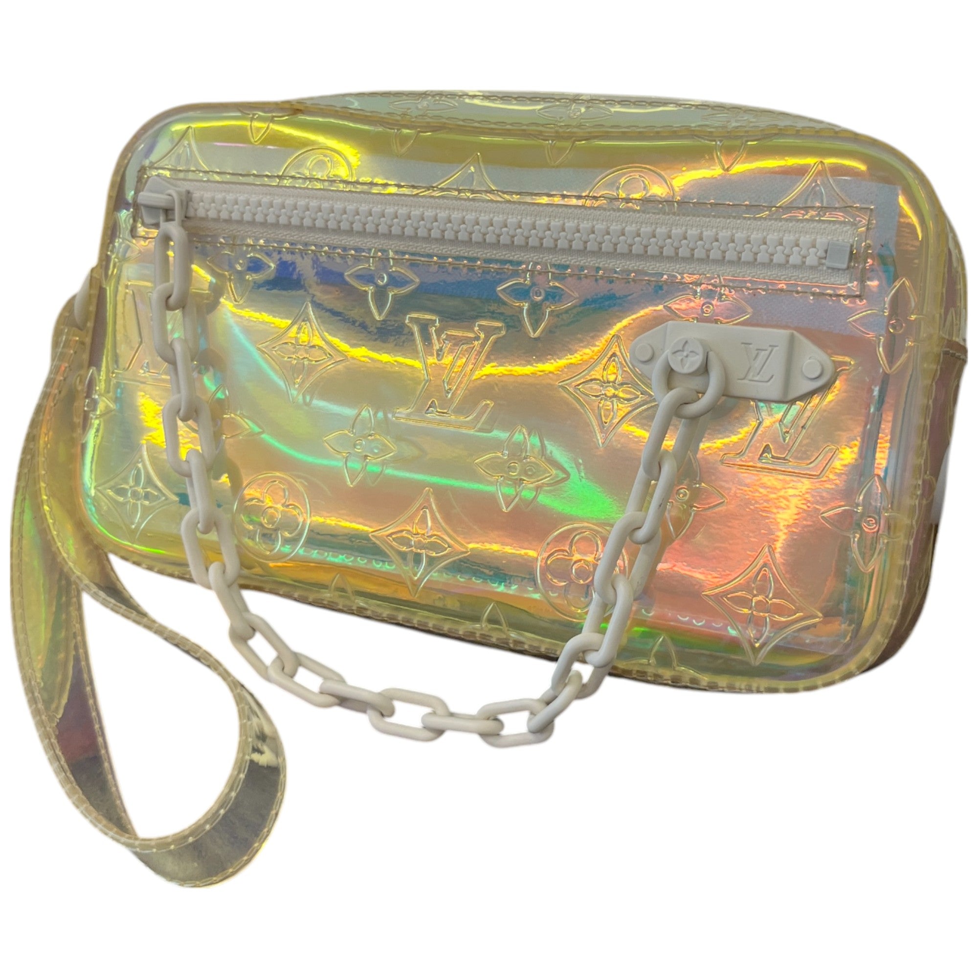 Monogram Iridescent Pochette Volga Handbag Multi-Coloured