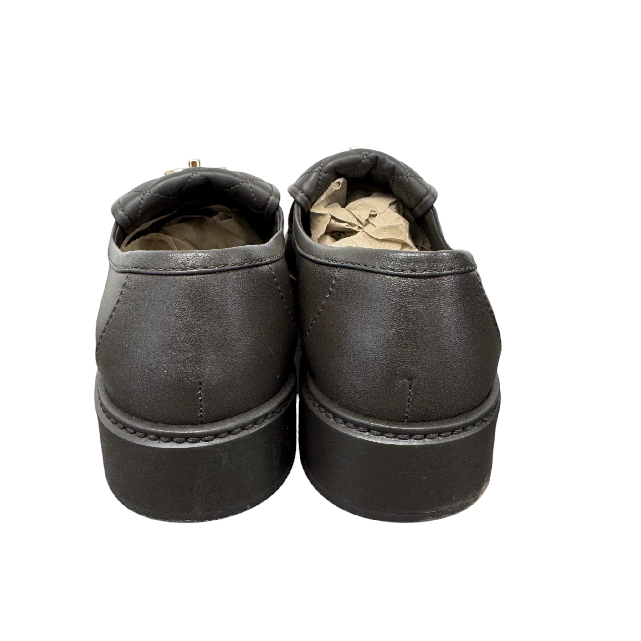 Women's Cc Turnlock Loafers Brown Size EU 40.5 / 7.5