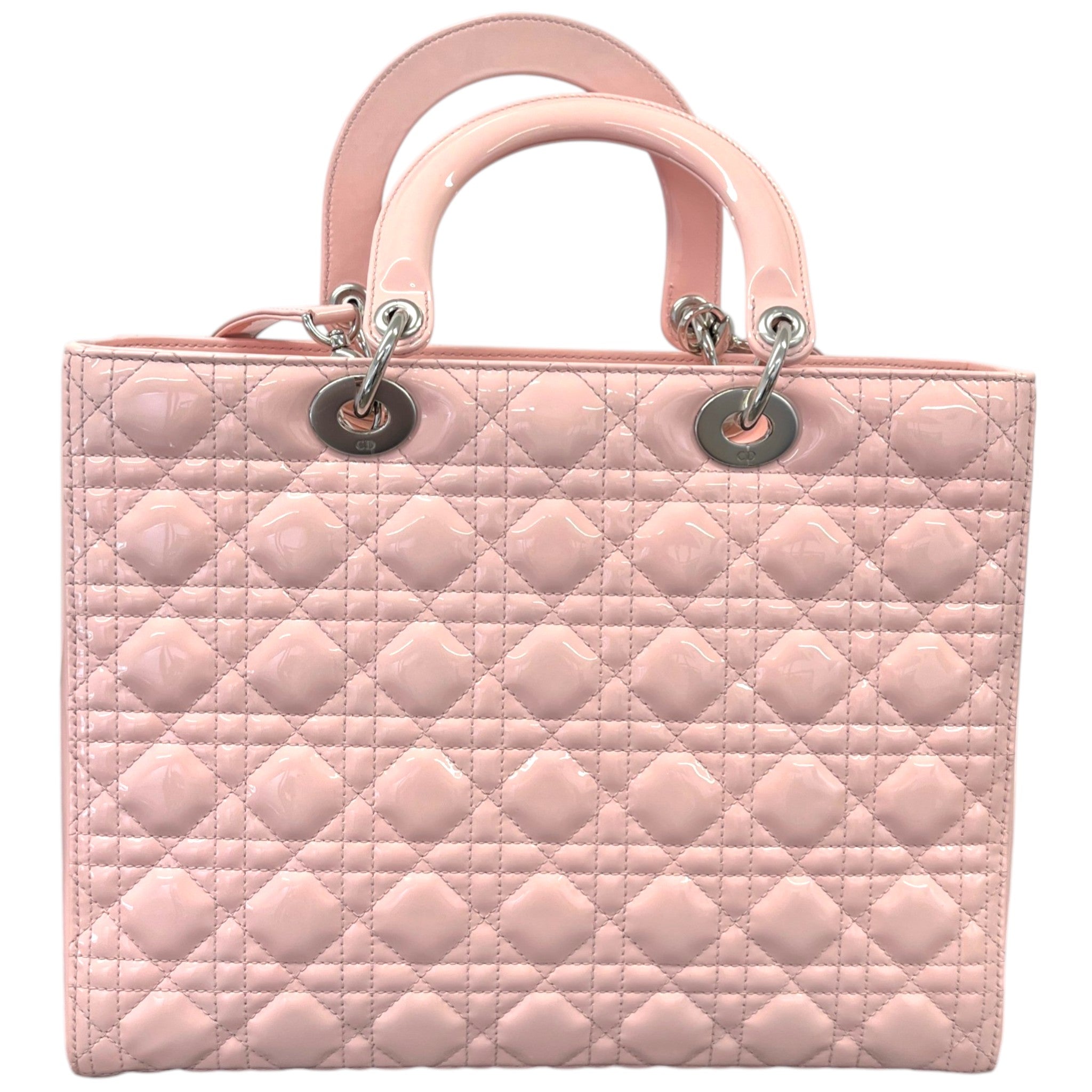 Women's Lady Dior Large Handbag Pink