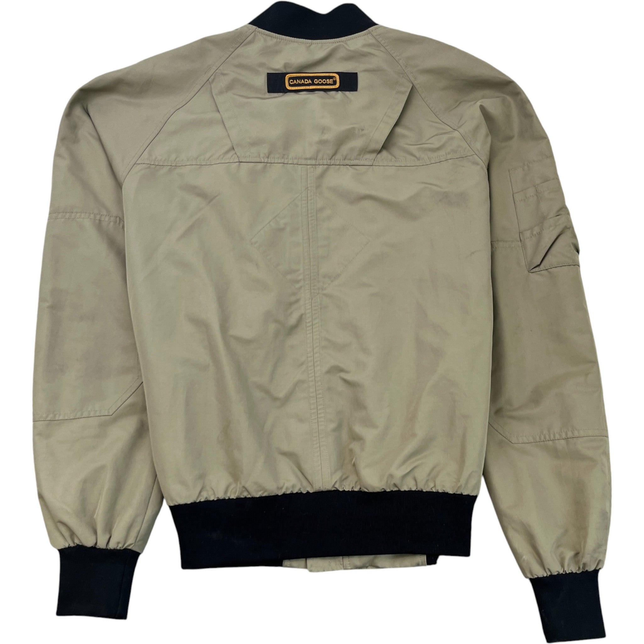 Men's Faber Bomber Jacket Khaki Size M