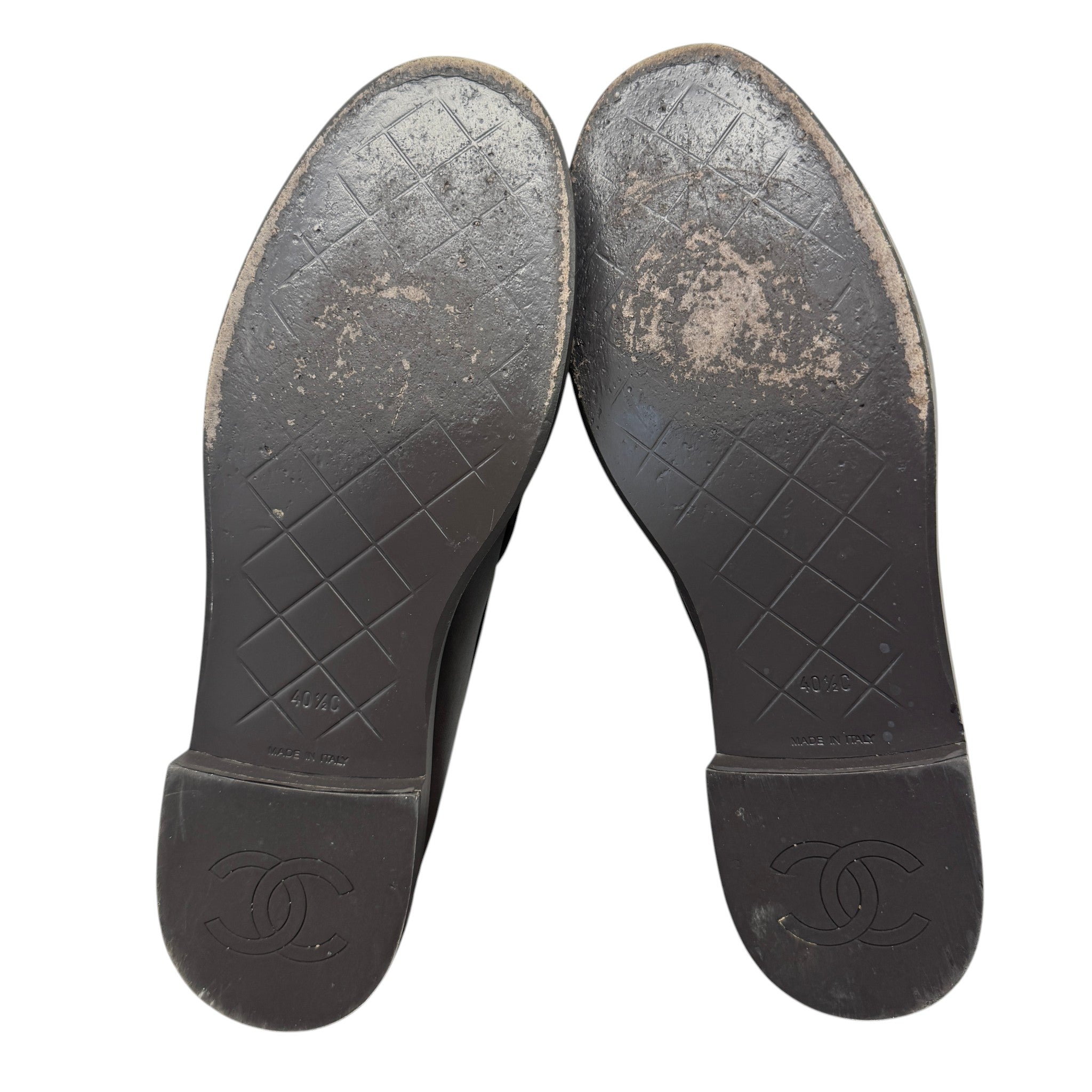 Women's Cc Turnlock Loafers Brown Size EU 40.5 / 7.5