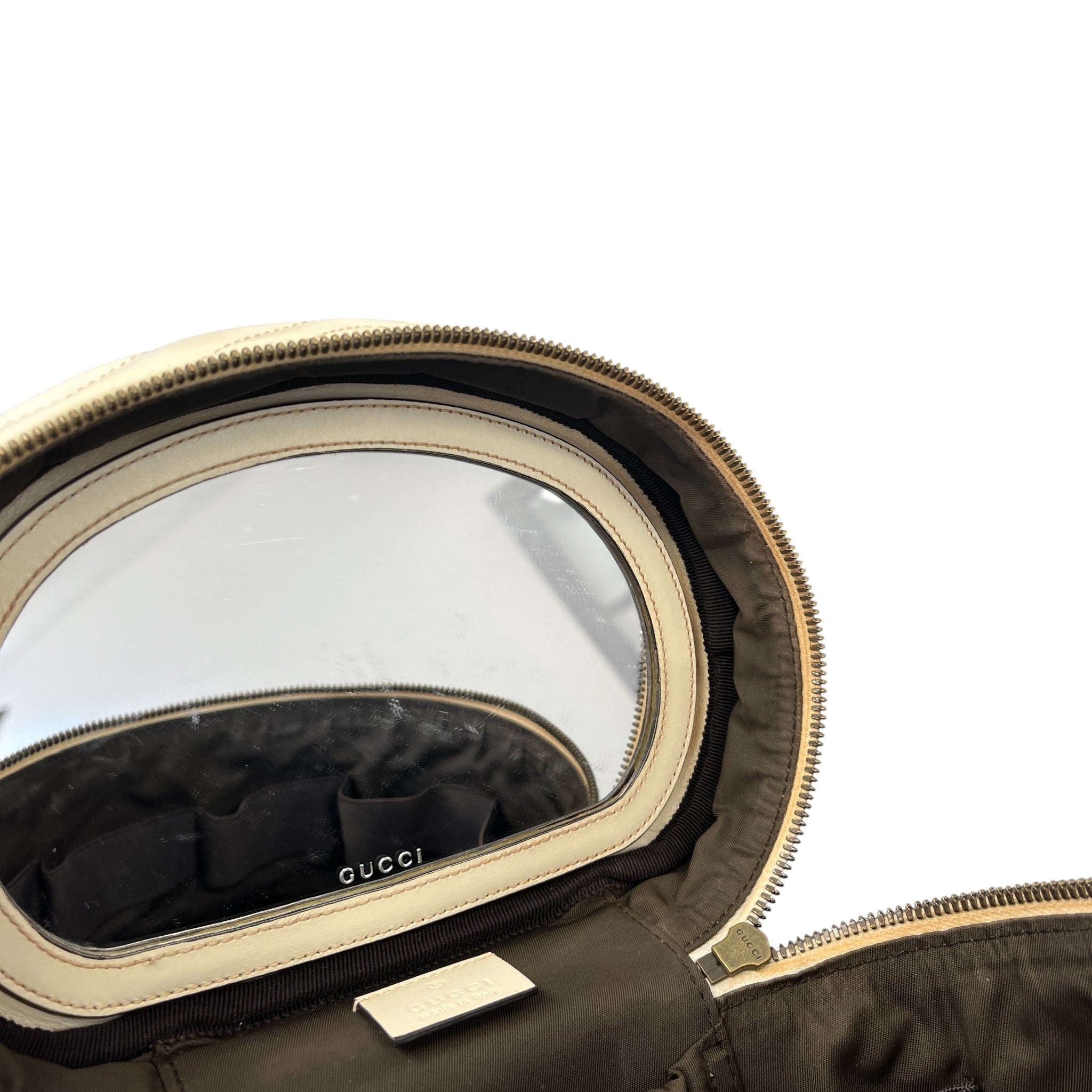 Women's Gg Marmont Mini Vanity Bag Cream