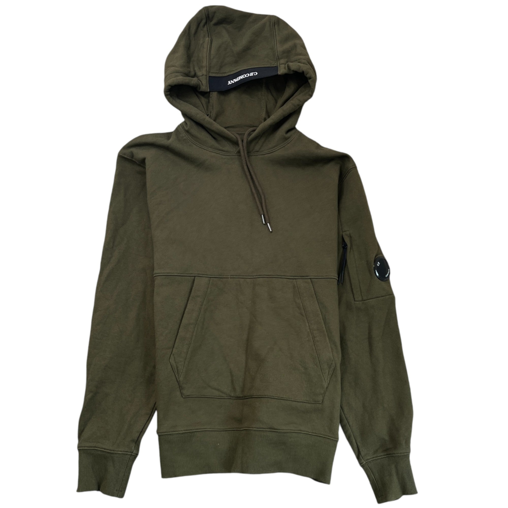 Men's Lens Logo Hoodie Green Size S