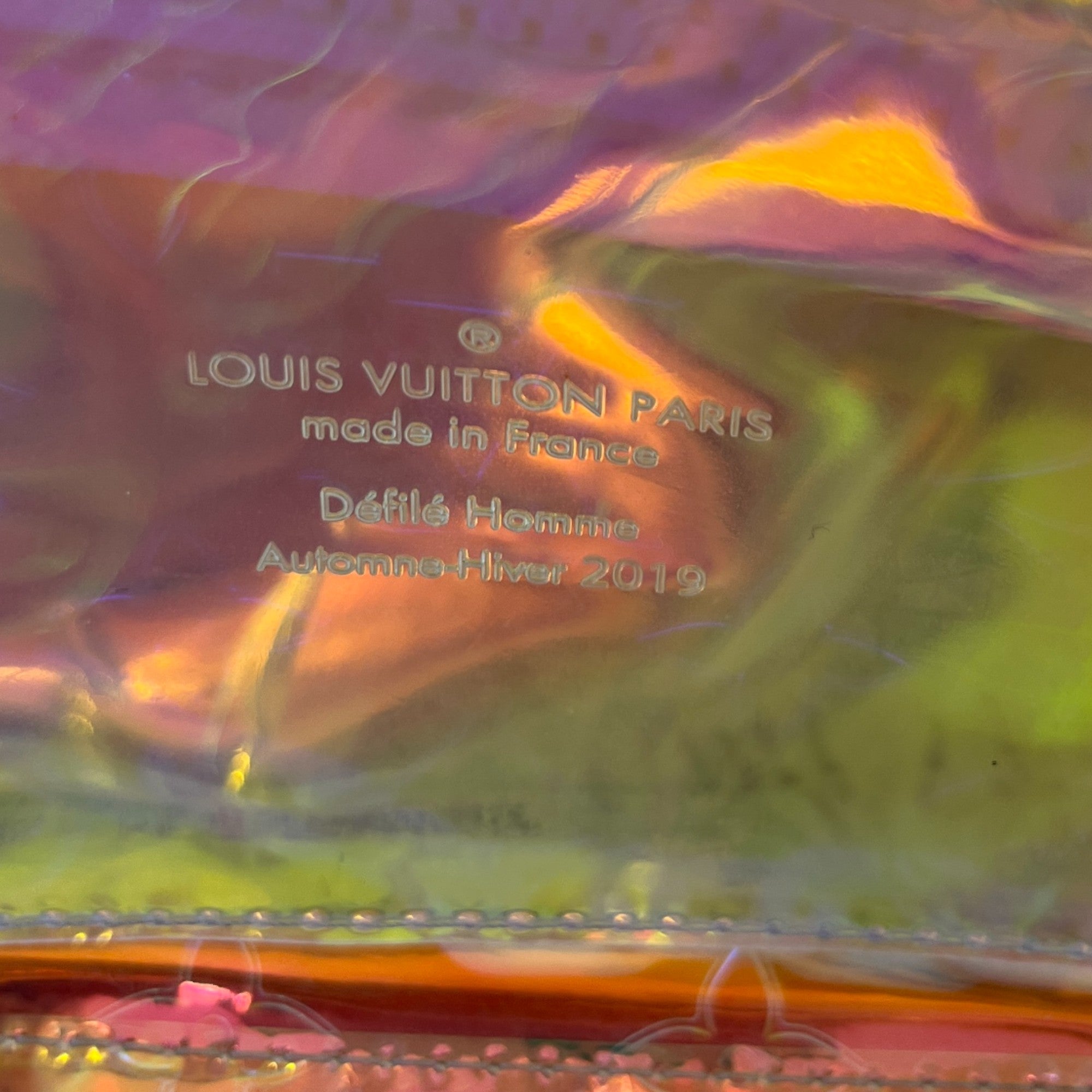 Monogram Iridescent Pochette Volga Handbag Multi-Coloured