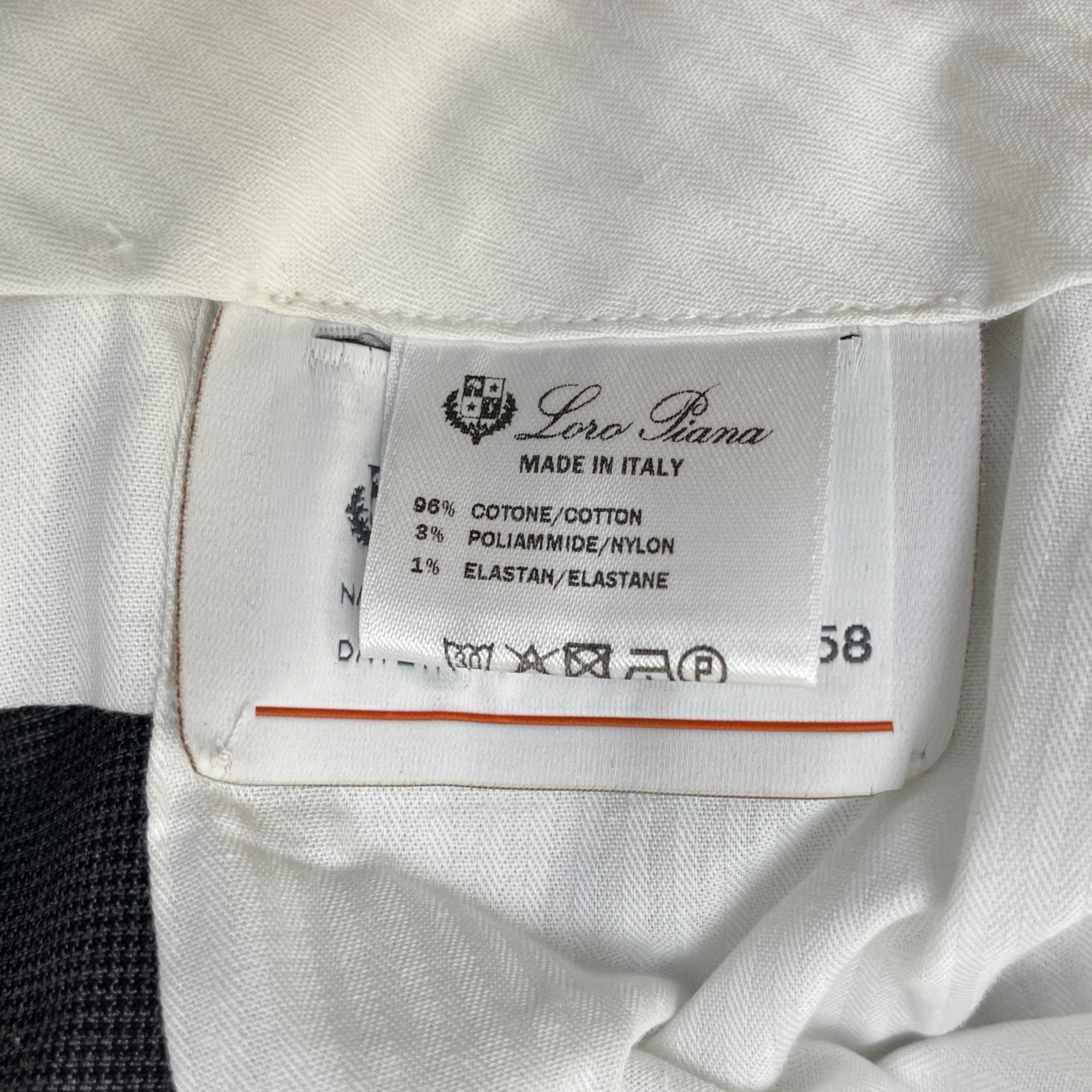 Men's Pantaflat Trousers Grey Size IT 58 / UK 42