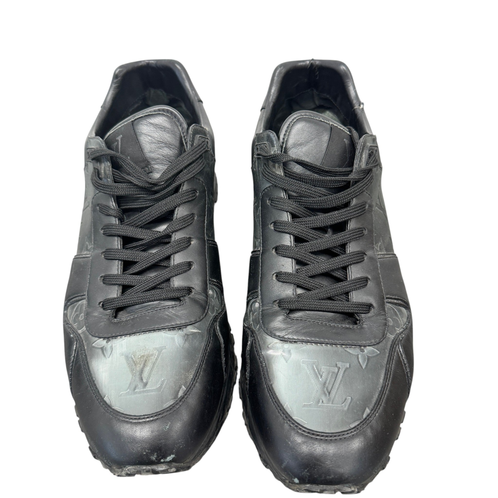 Men's Monogram Run Away Low Trainers Black Size EU 42 / UK 8