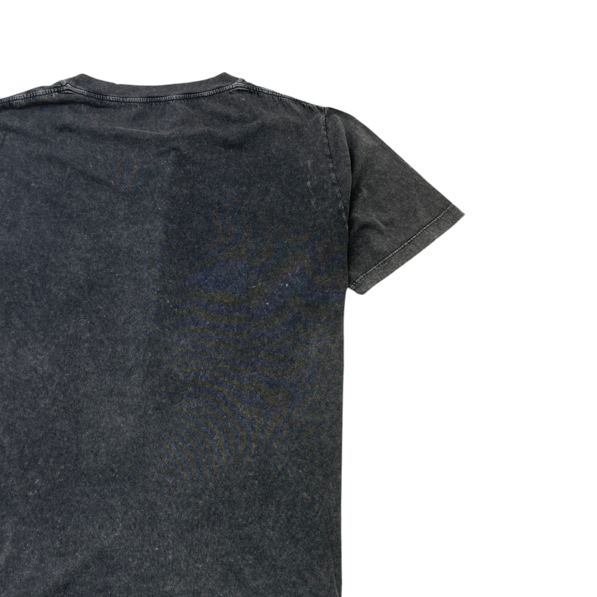 Men's Rive Gauche Distressed T-Shirt Grey Size XXL