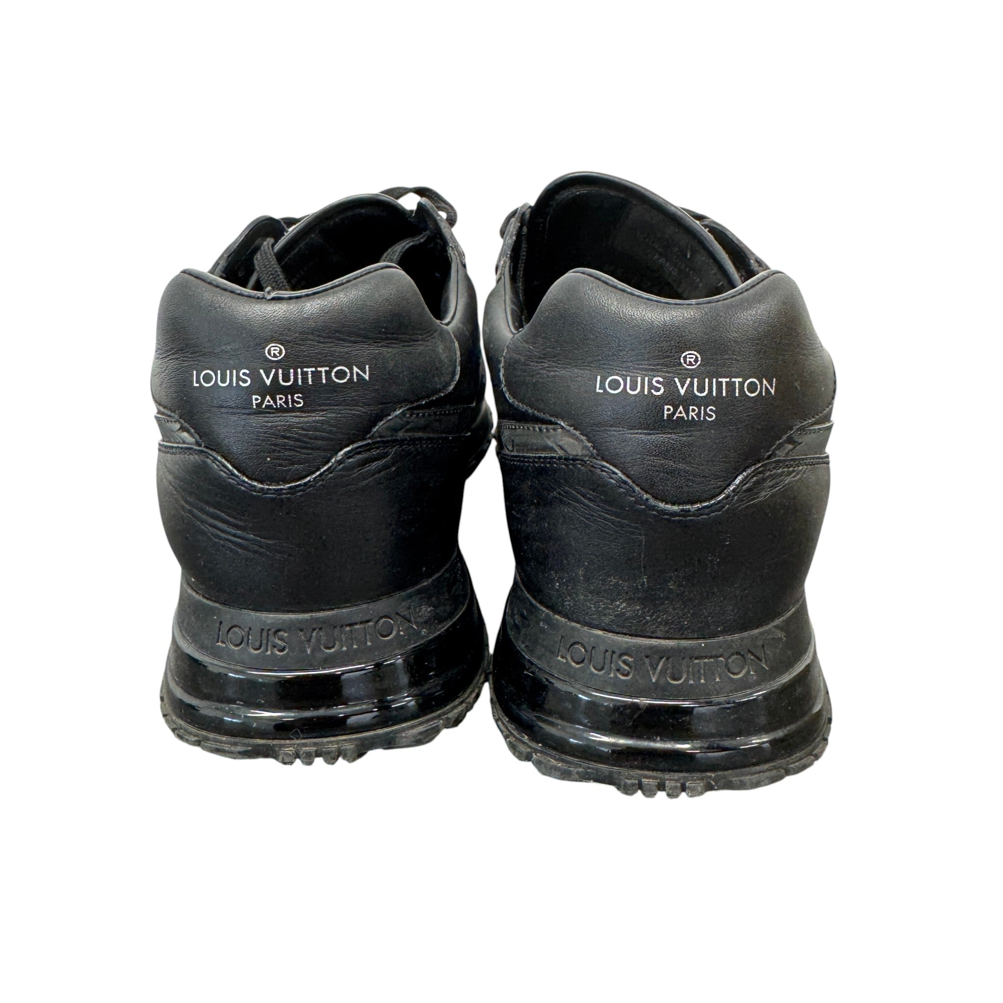 Men's Monogram Run Away Low Trainers Black Size EU 42 / UK 8