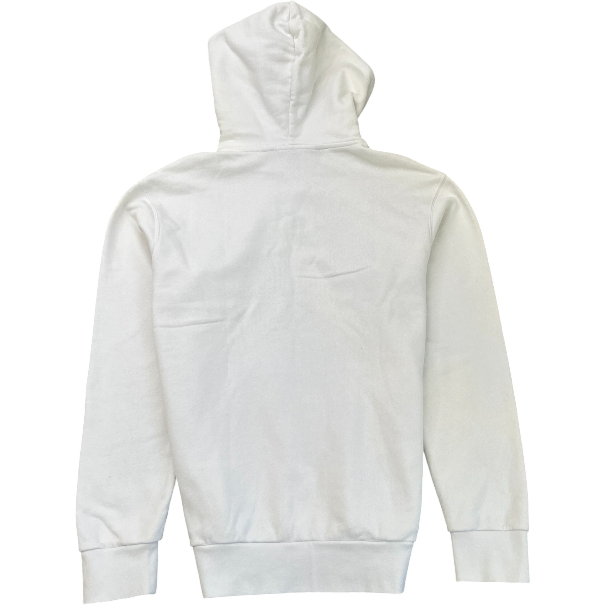Women's Spray Logo Hoodie White Size S