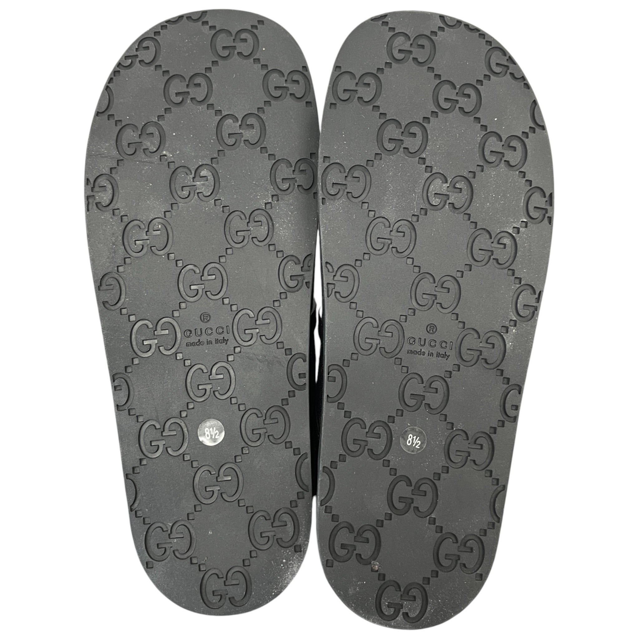 Men's Gg Supreme Horsebit Mules Black Size EU 42.5 / UK 8.5