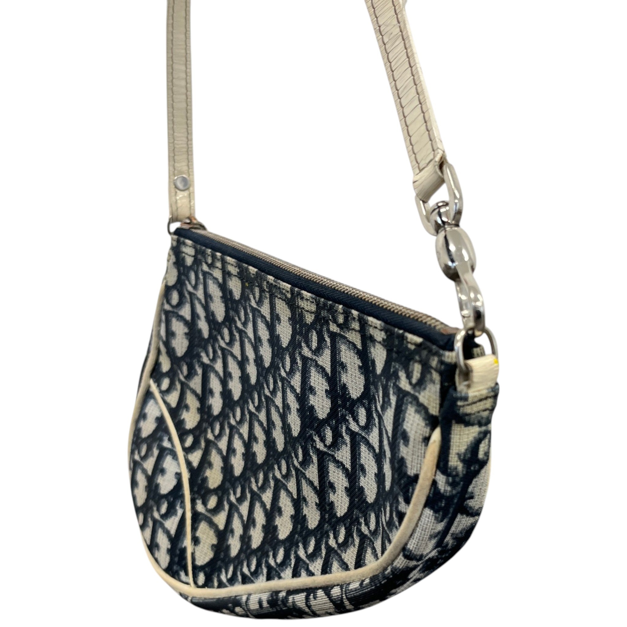 Women's Vintage Saddle Oblique Bag Navy