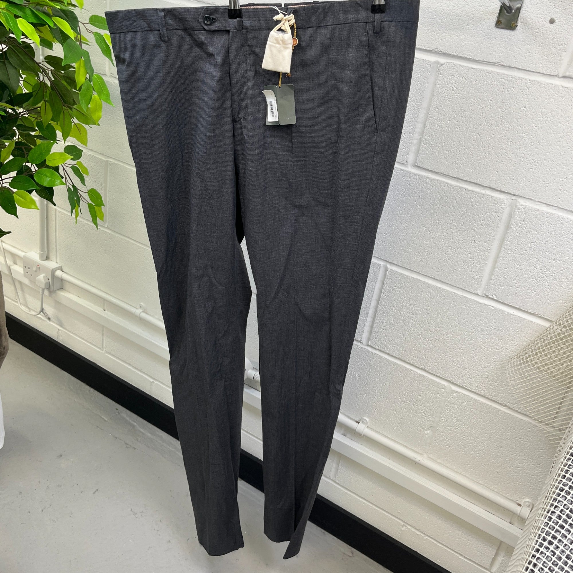 Men's Pantaflat Trousers Grey Size IT 58 / UK 42