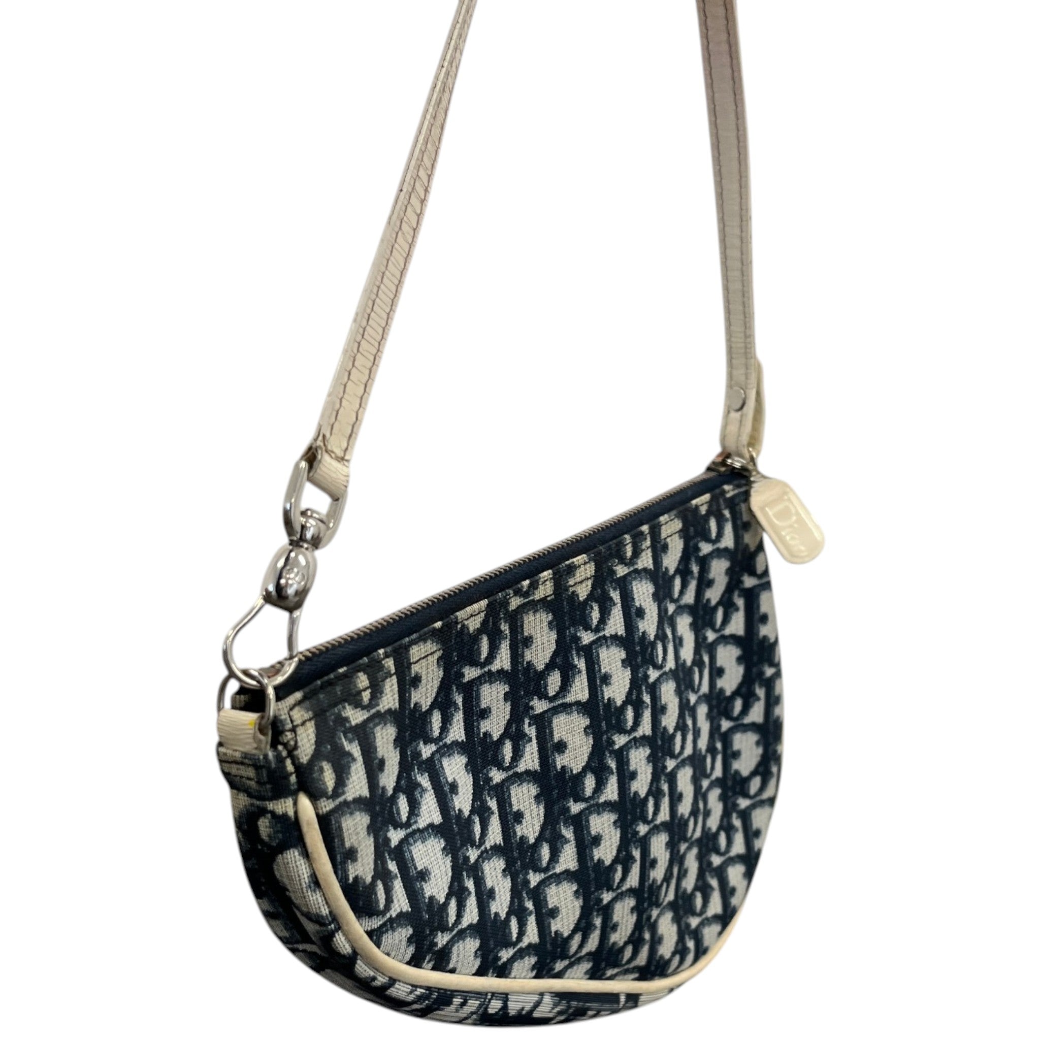 Women's Vintage Saddle Oblique Bag Navy