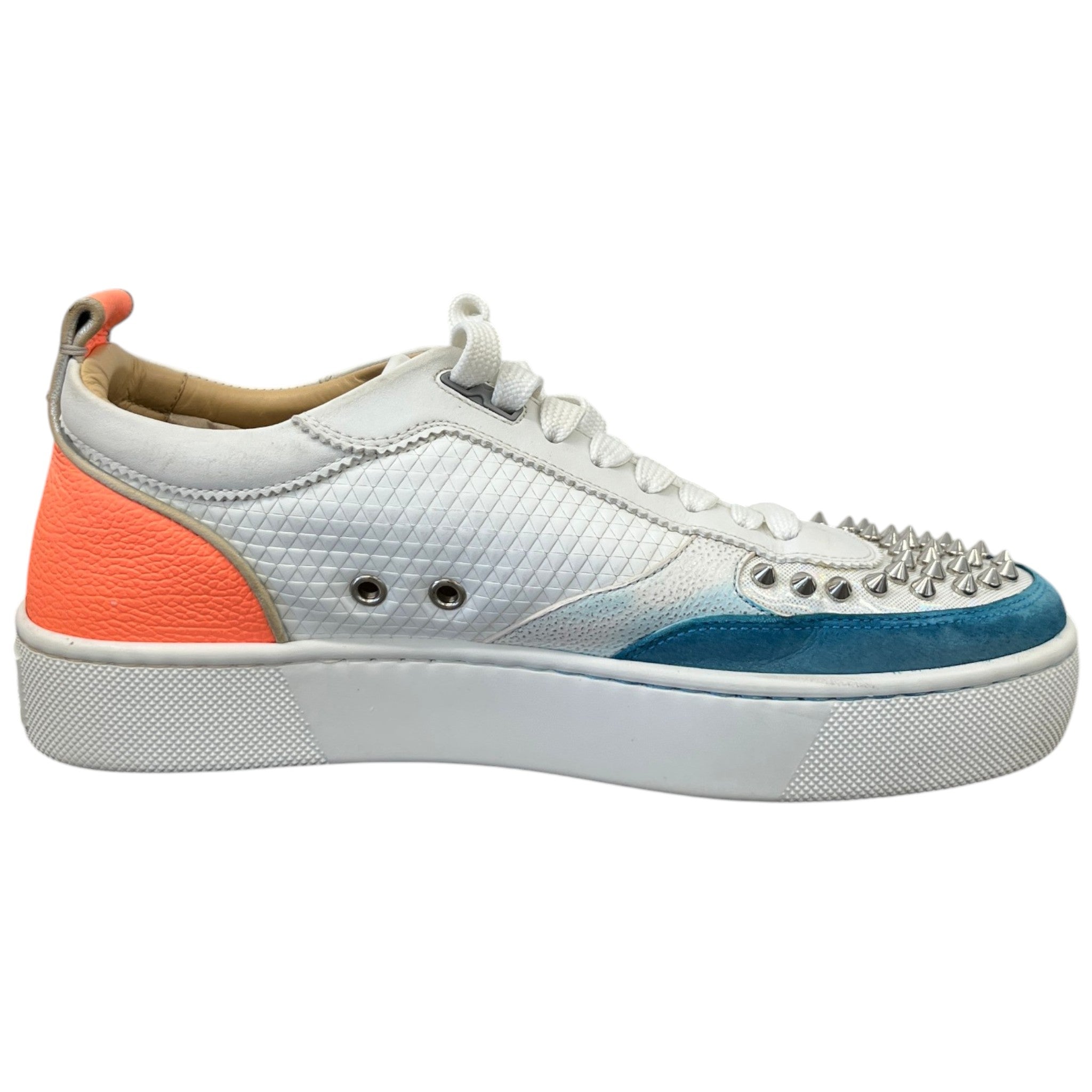 Men's Happyrui Spikes Low Trainers White Size EU 40.5 / UK 6.5