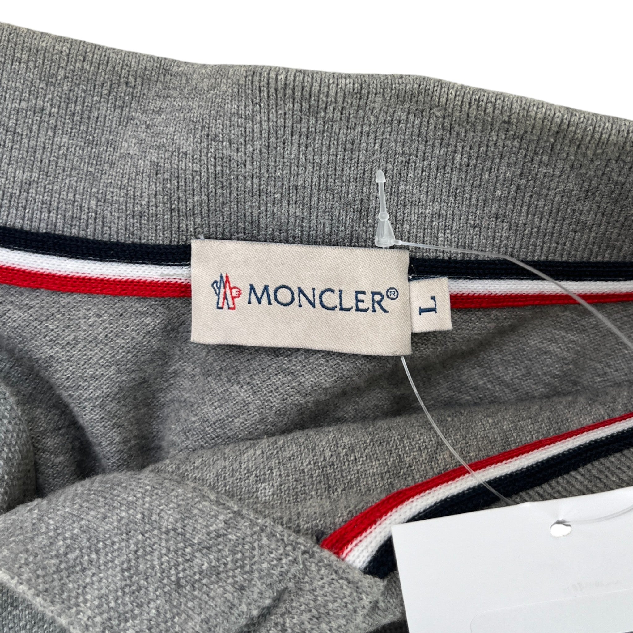 Men's Maglia Polo Shirt Grey Size L