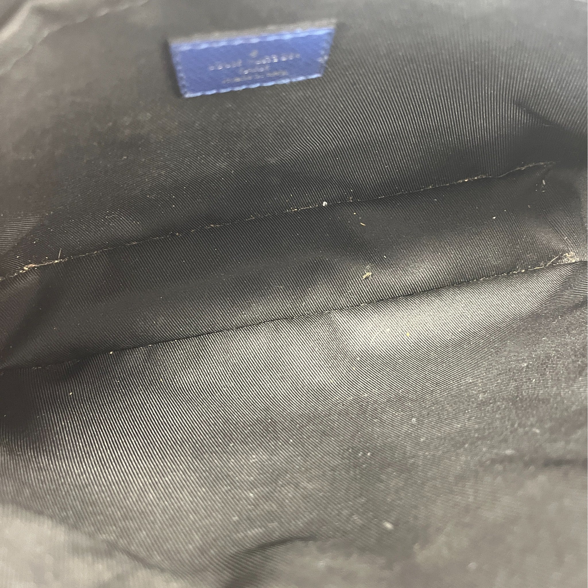 Men's Outdoor Monogram Messenger Bag Blue