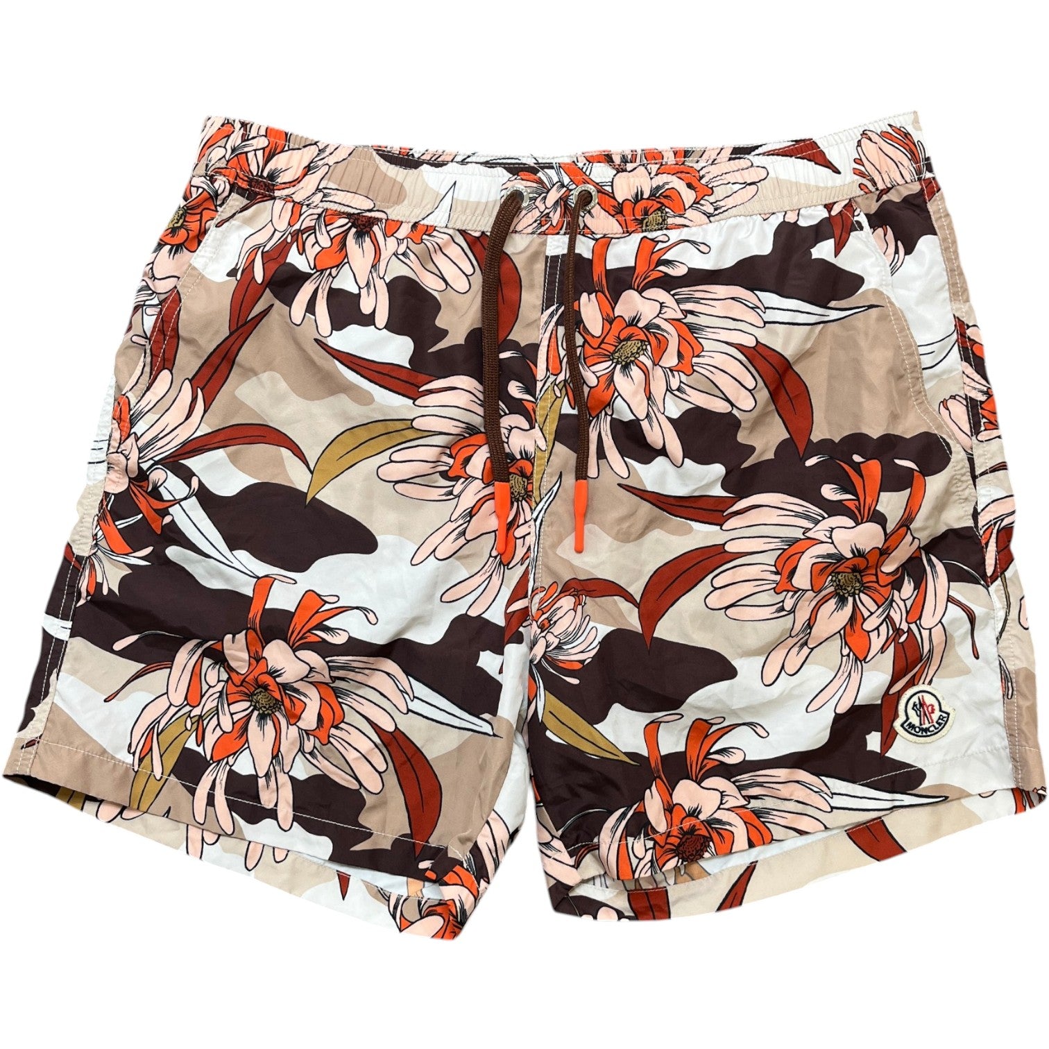 Men's Camicia Swim Shorts And Shirt Full Tracksuit Orange Size XL