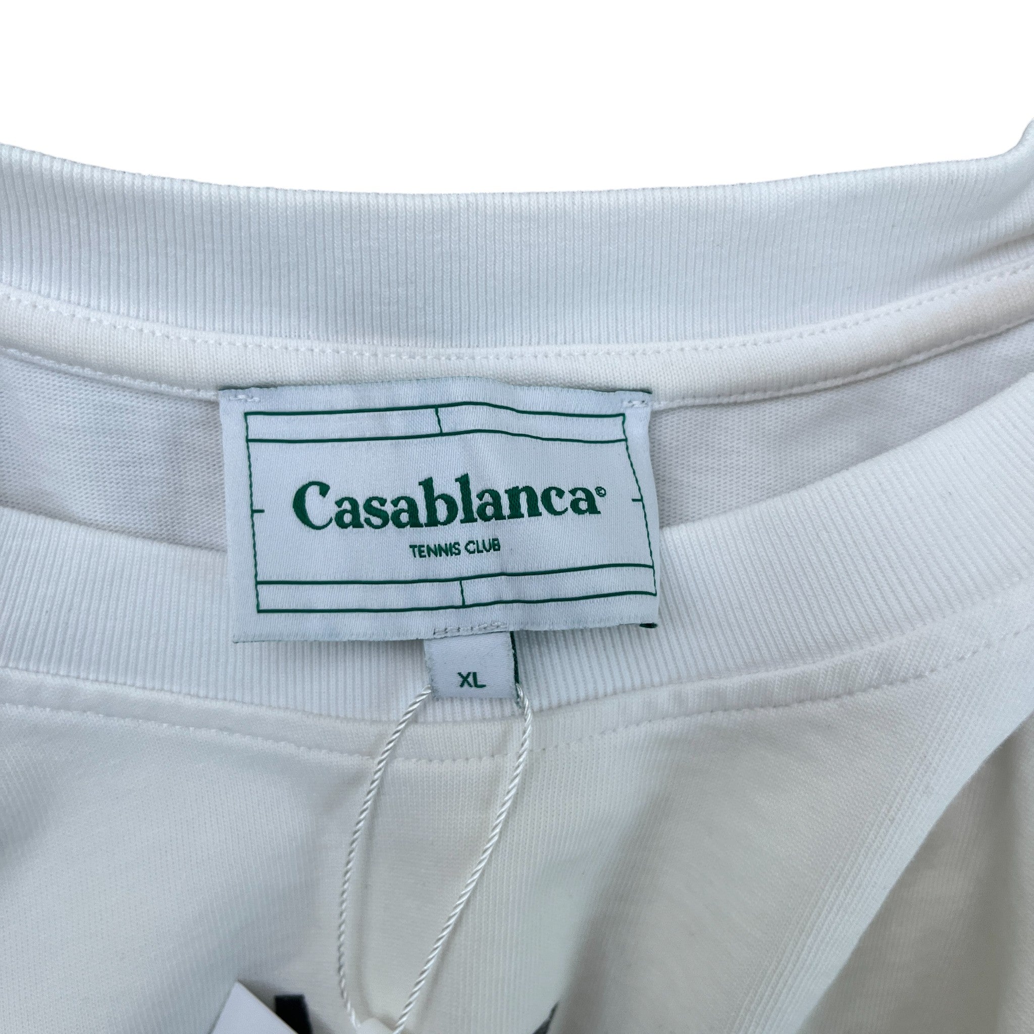 Men's Case Way T-Shirt White Size XL