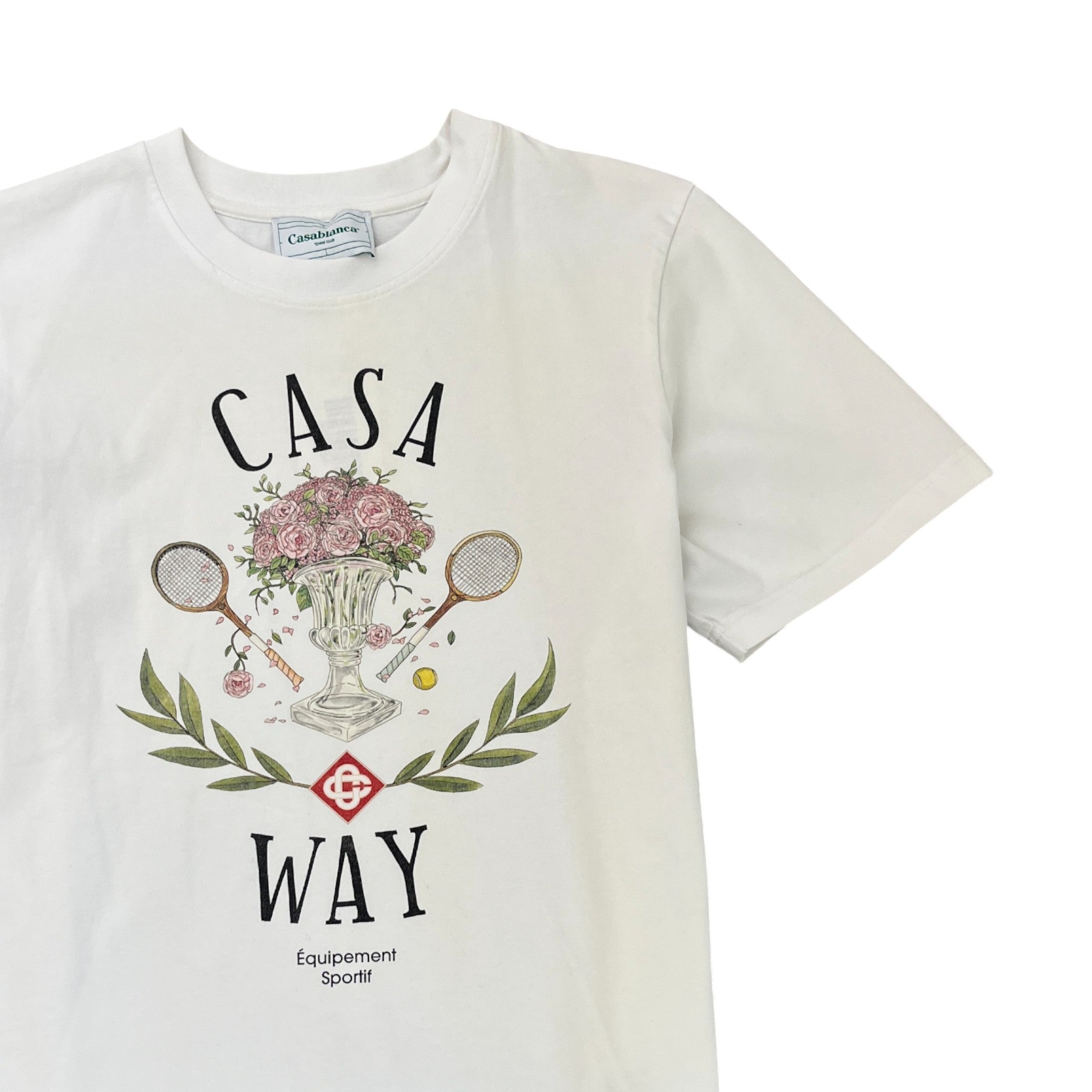 Men's Case Way T-Shirt White Size XL