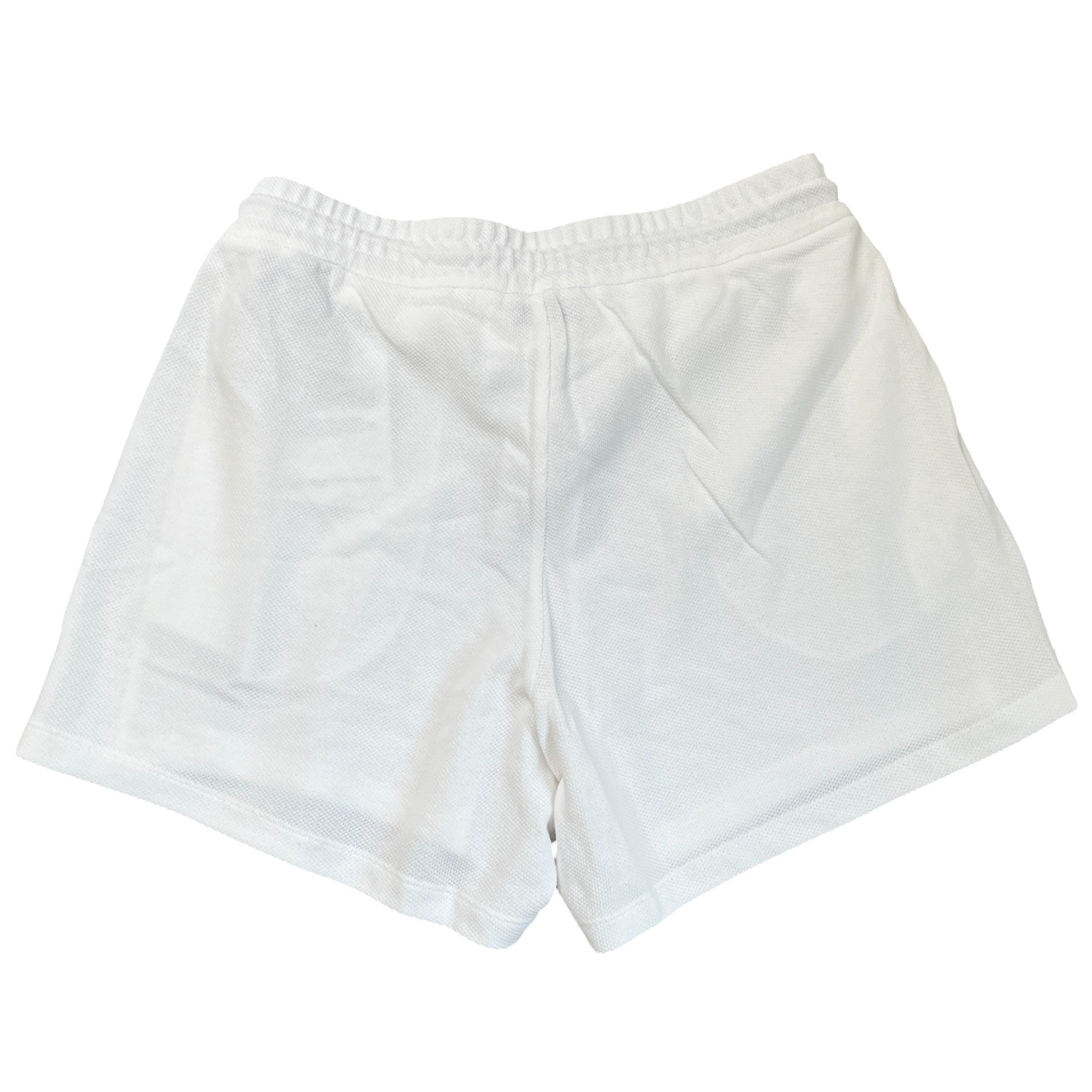Women's Logo Print Shorts White Size M