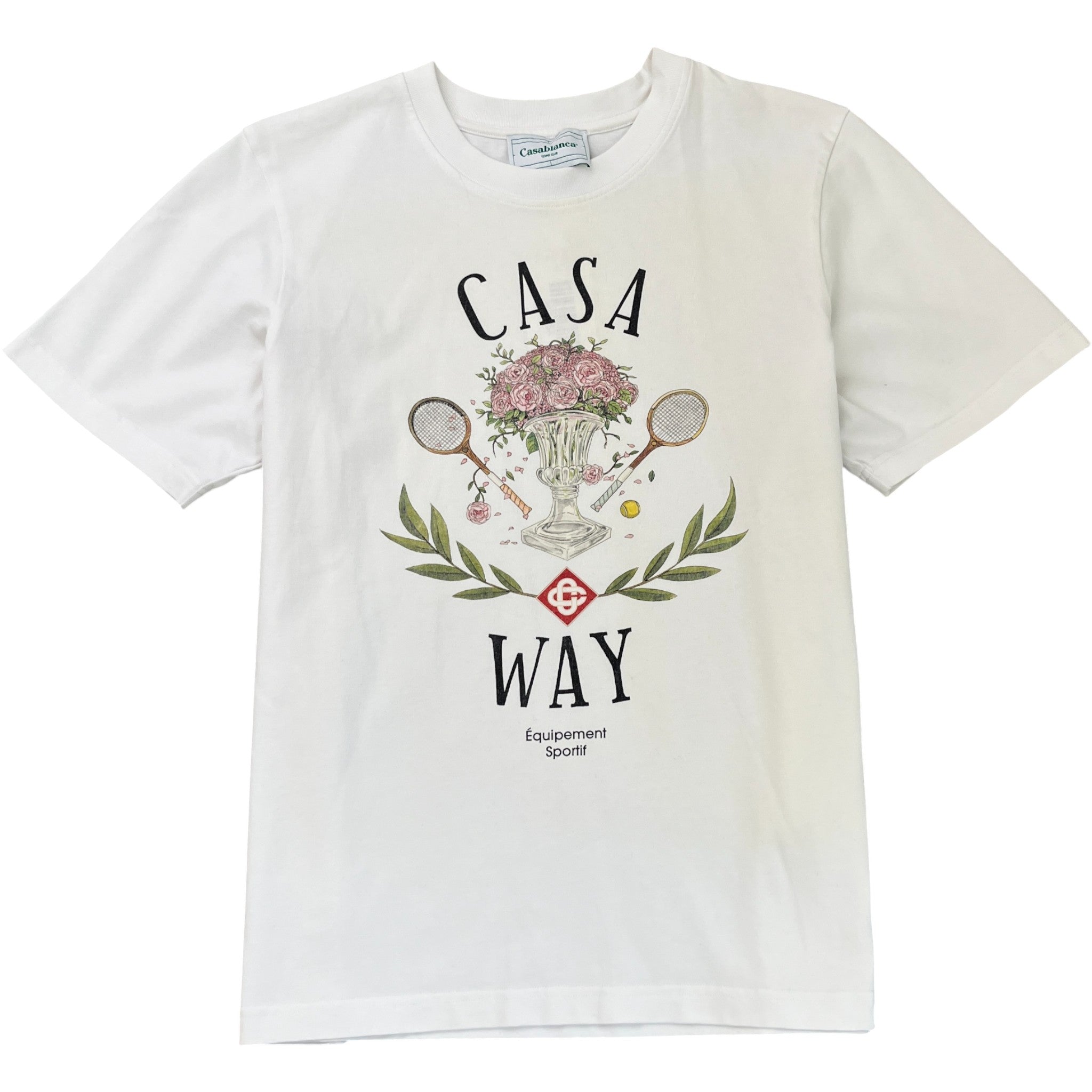 Men's Case Way T-Shirt White Size XL