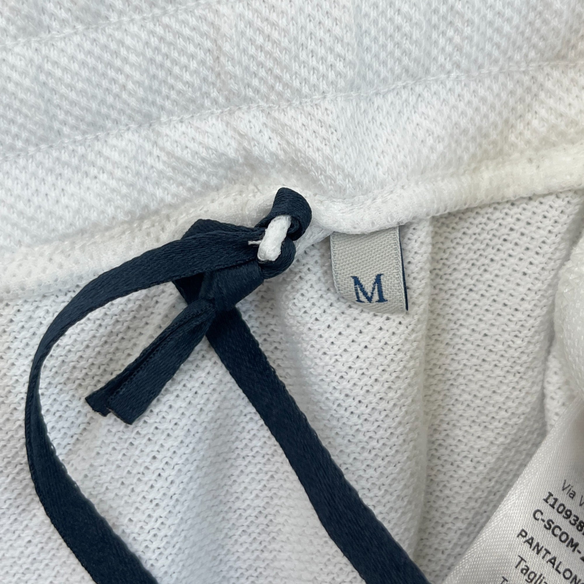 Women's Logo Print Shorts White Size M