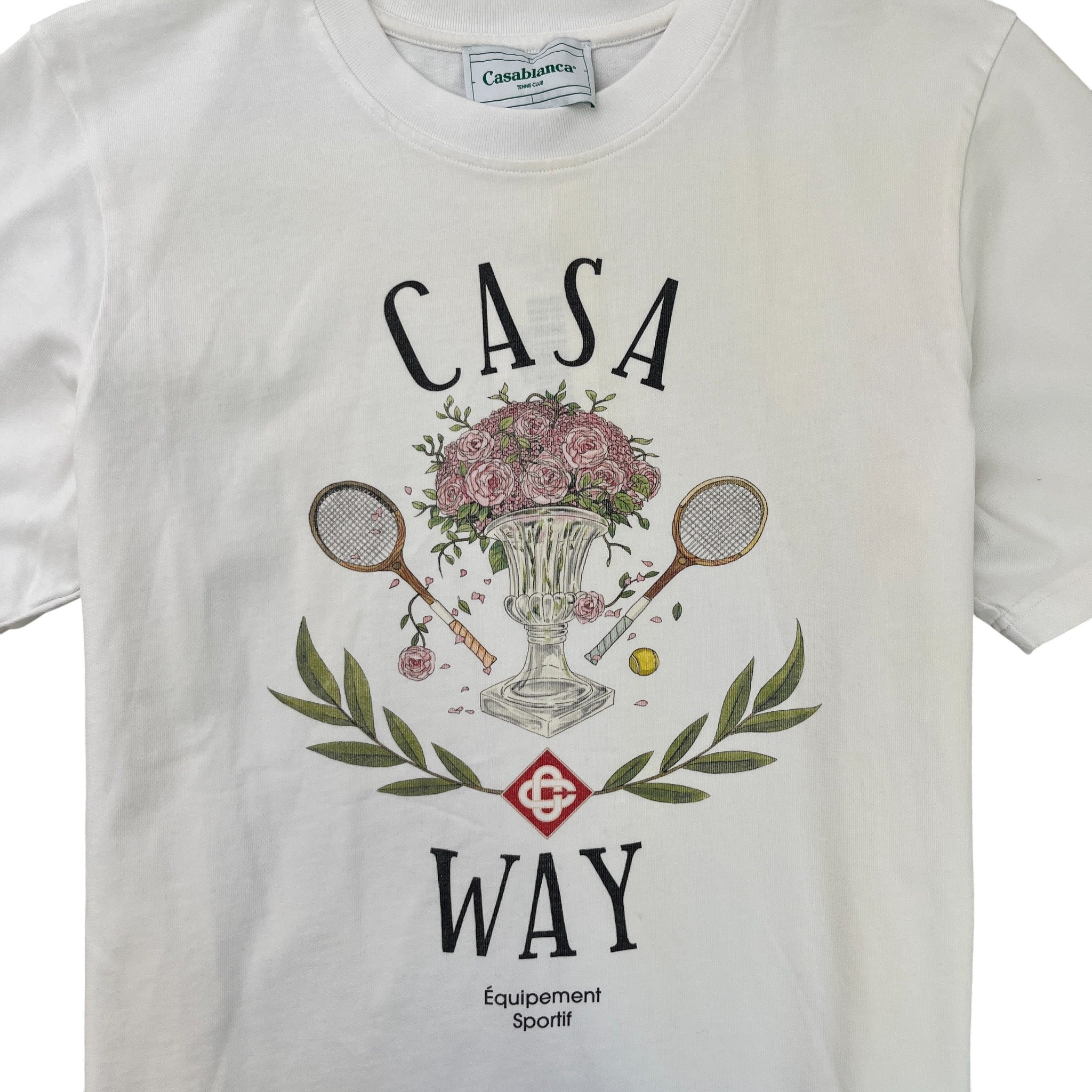 Men's Case Way T-Shirt White Size XL