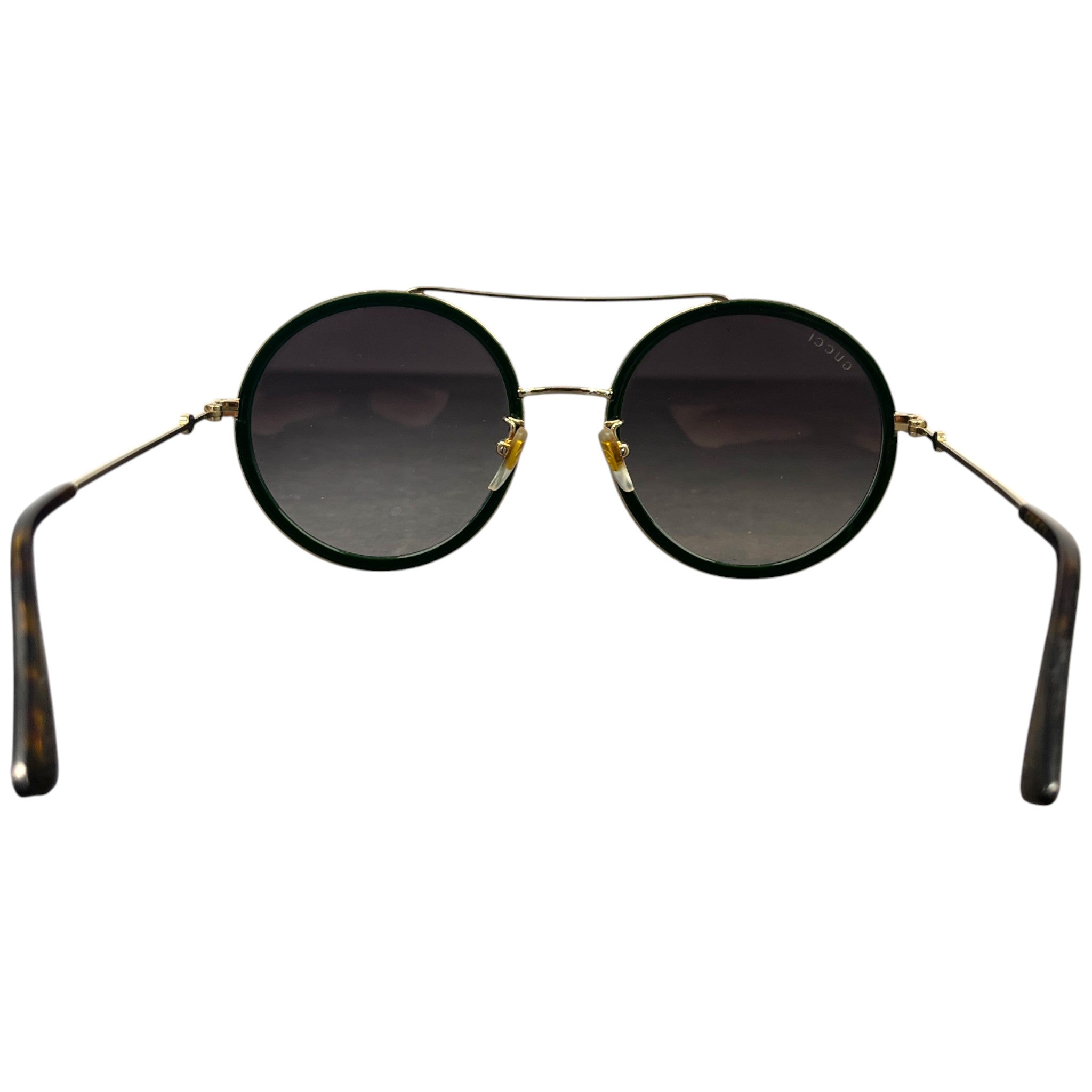 Women's Gg0061S Web Round Sunglasses Green