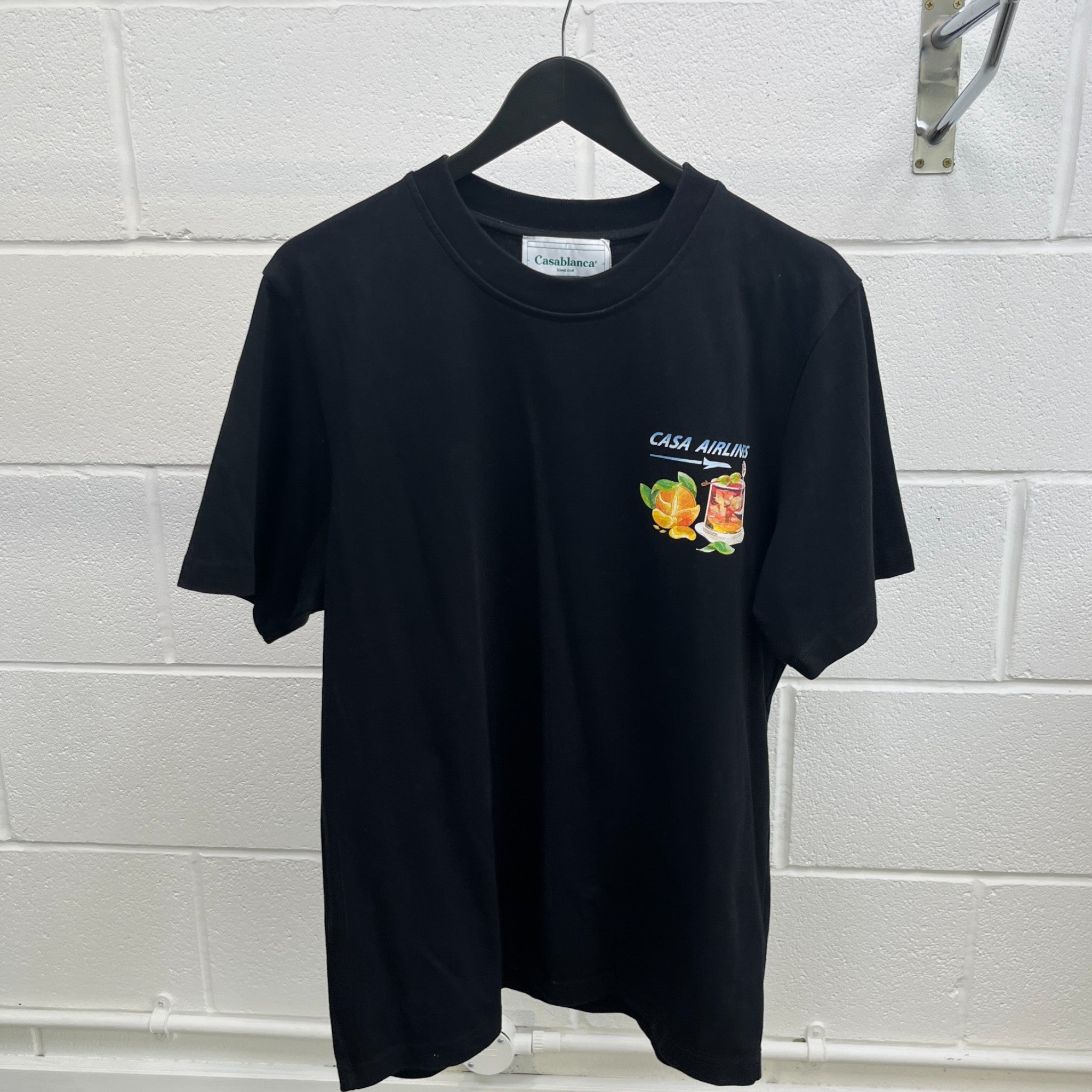 Men's Case Airline T-Shirt Black Size XL