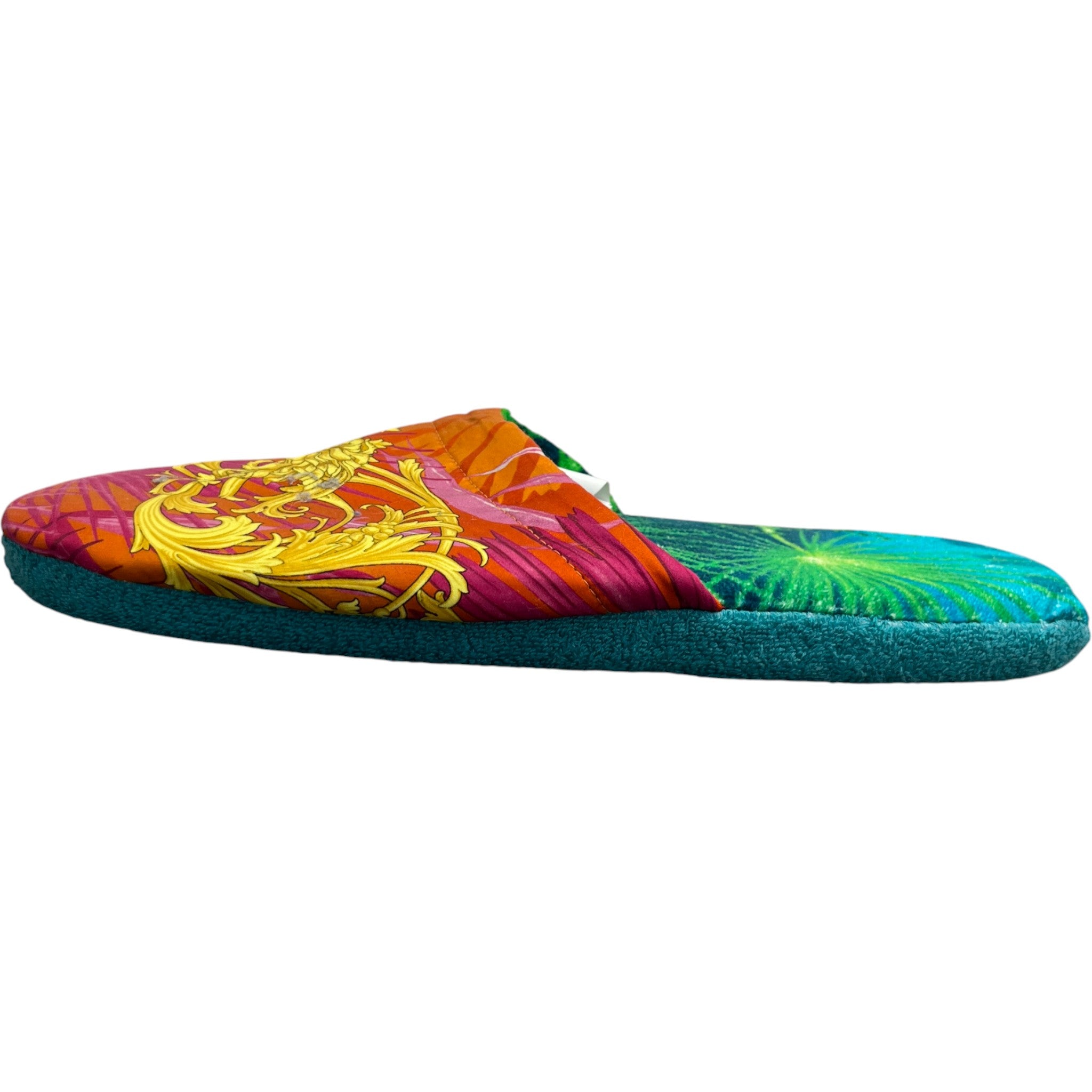 Men's Jungle Print Slippers Multi-Coloured Size EU 41 / UK 8