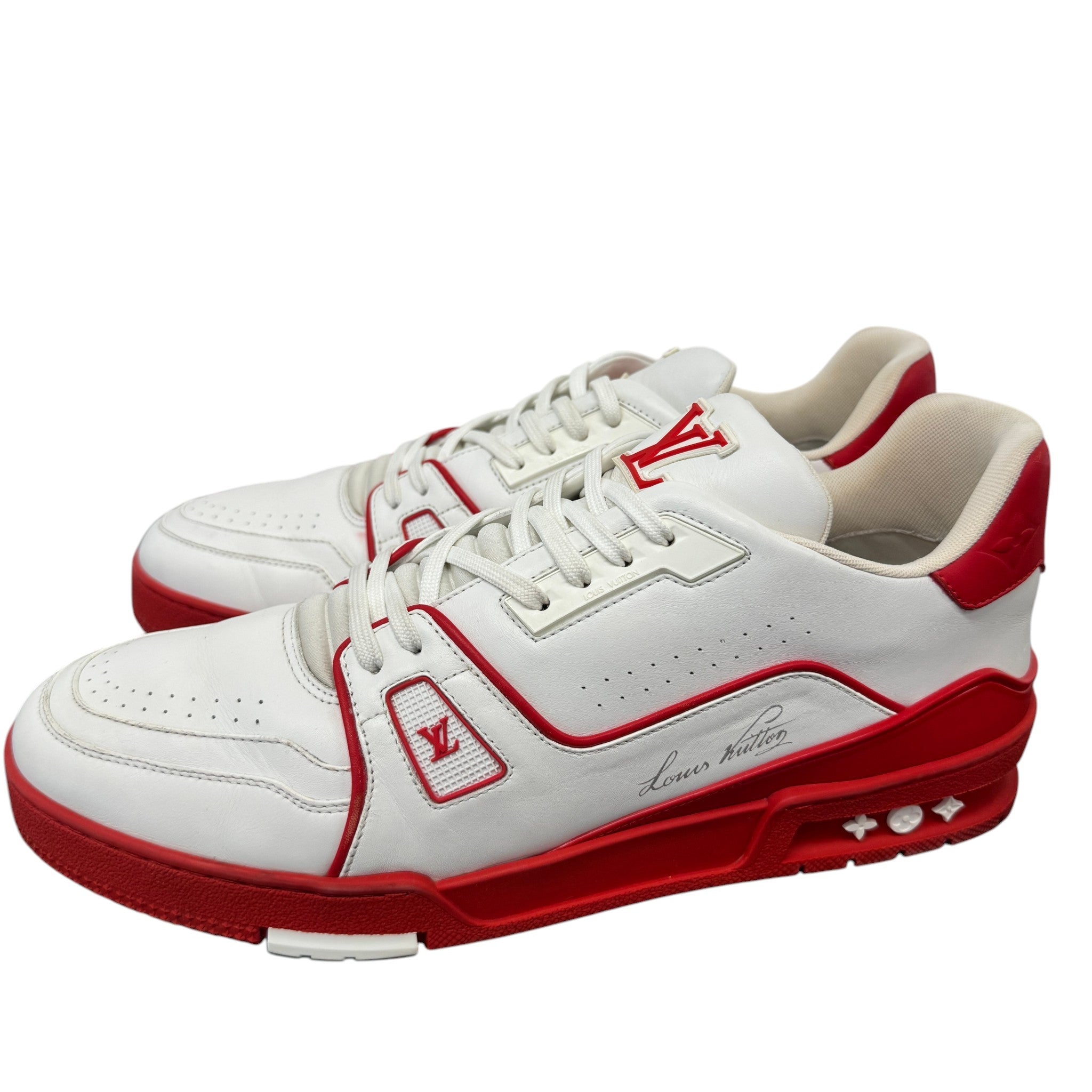 Men's Lv Low Trainers White Size EU 44 / UK 10