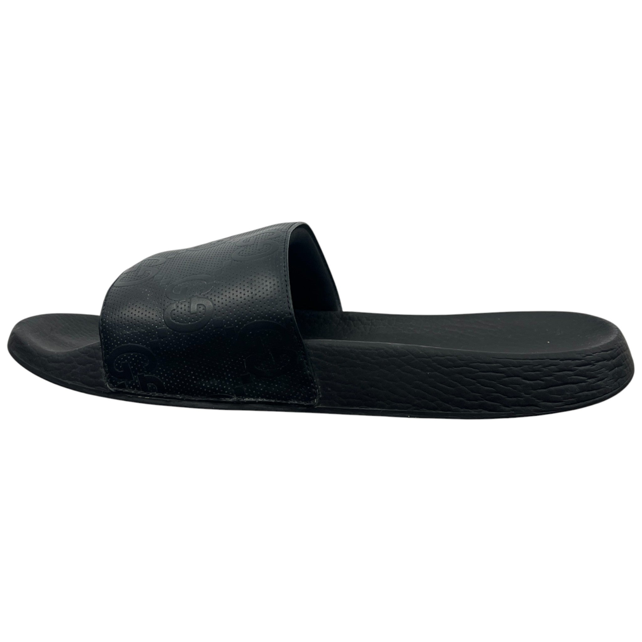 Men's Jumbo Gg Slides Black Size EU 45.5 / UK 11.5
