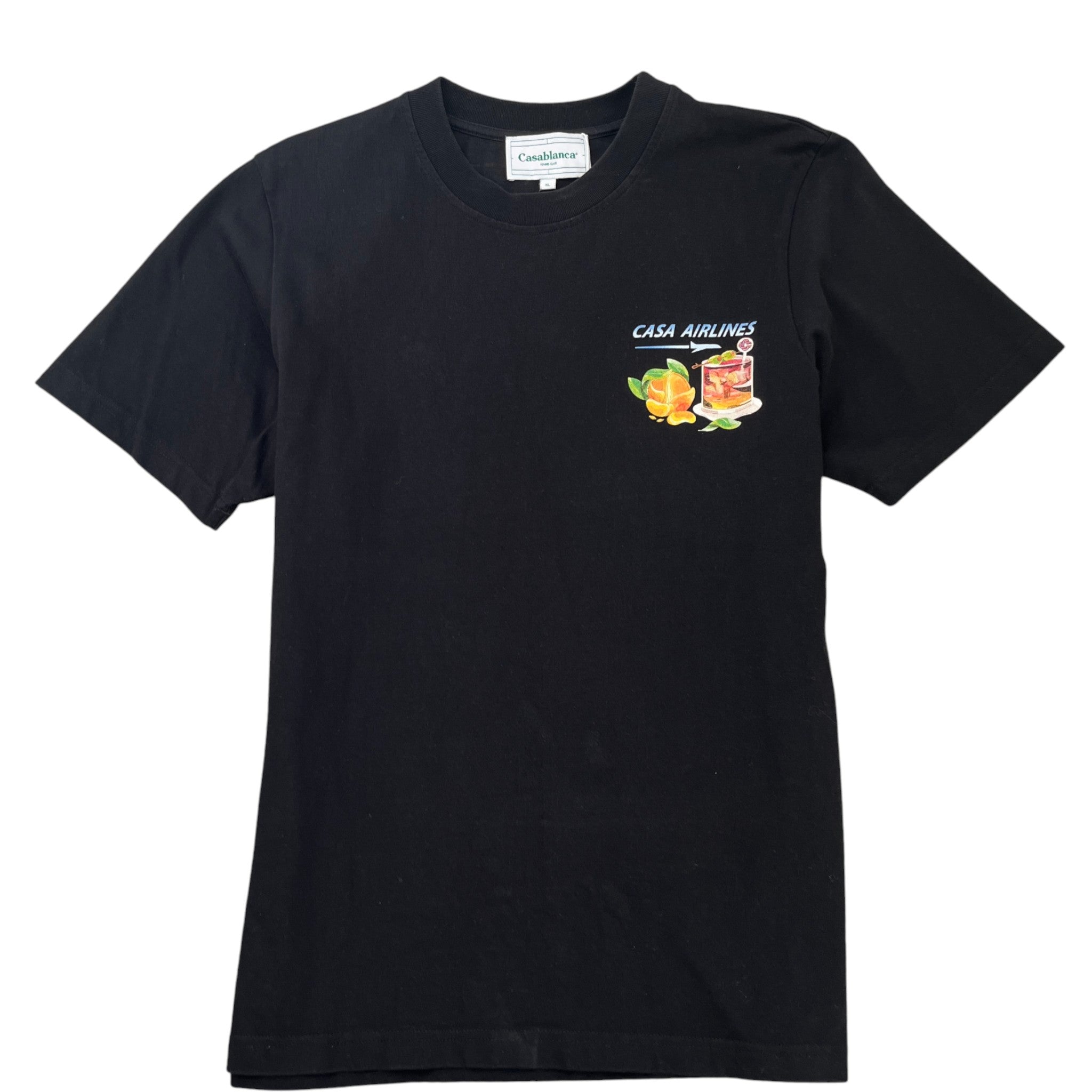 Men's Case Airline T-Shirt Black Size XL