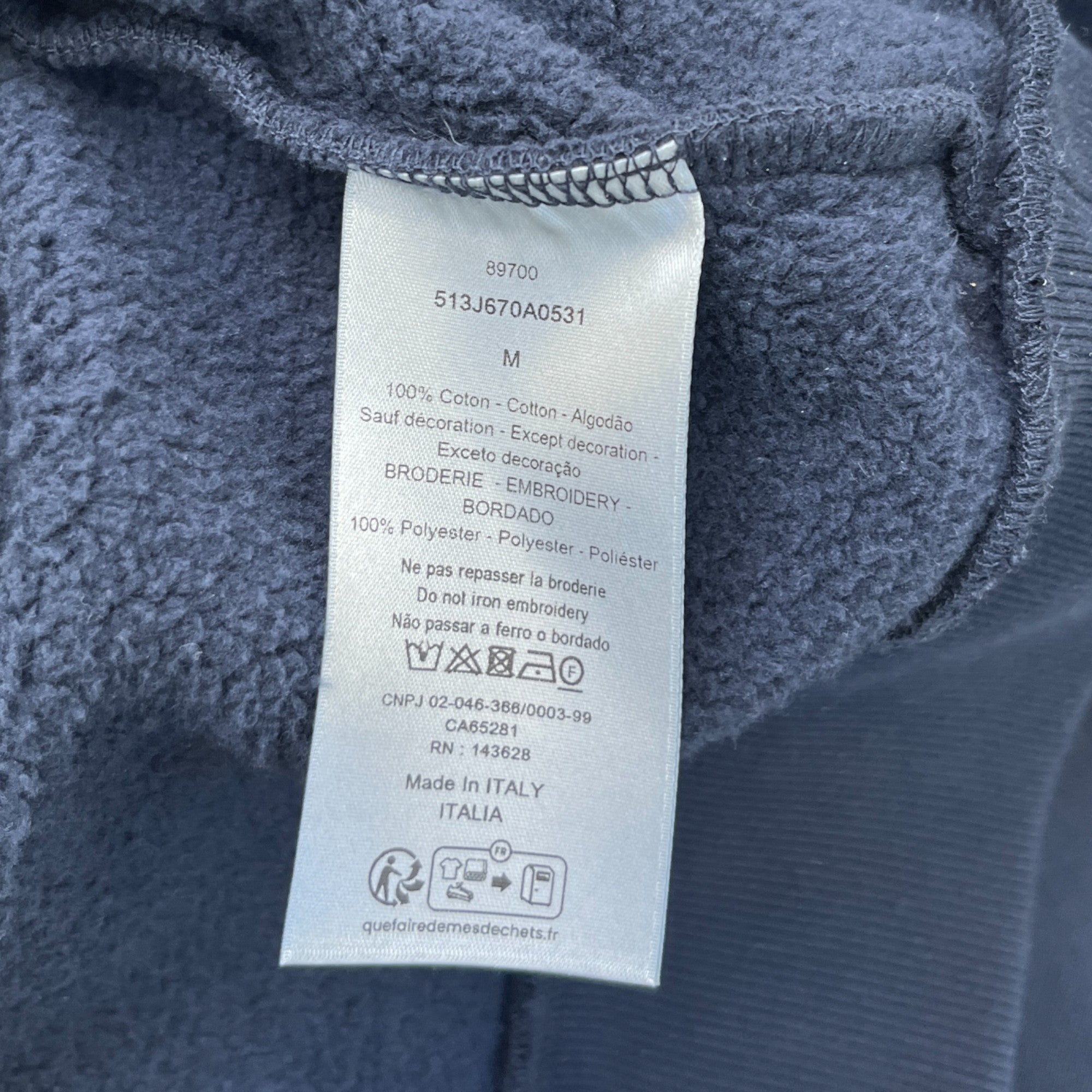 Men's X Lewis Hamilton Sweatshirt Navy Size M