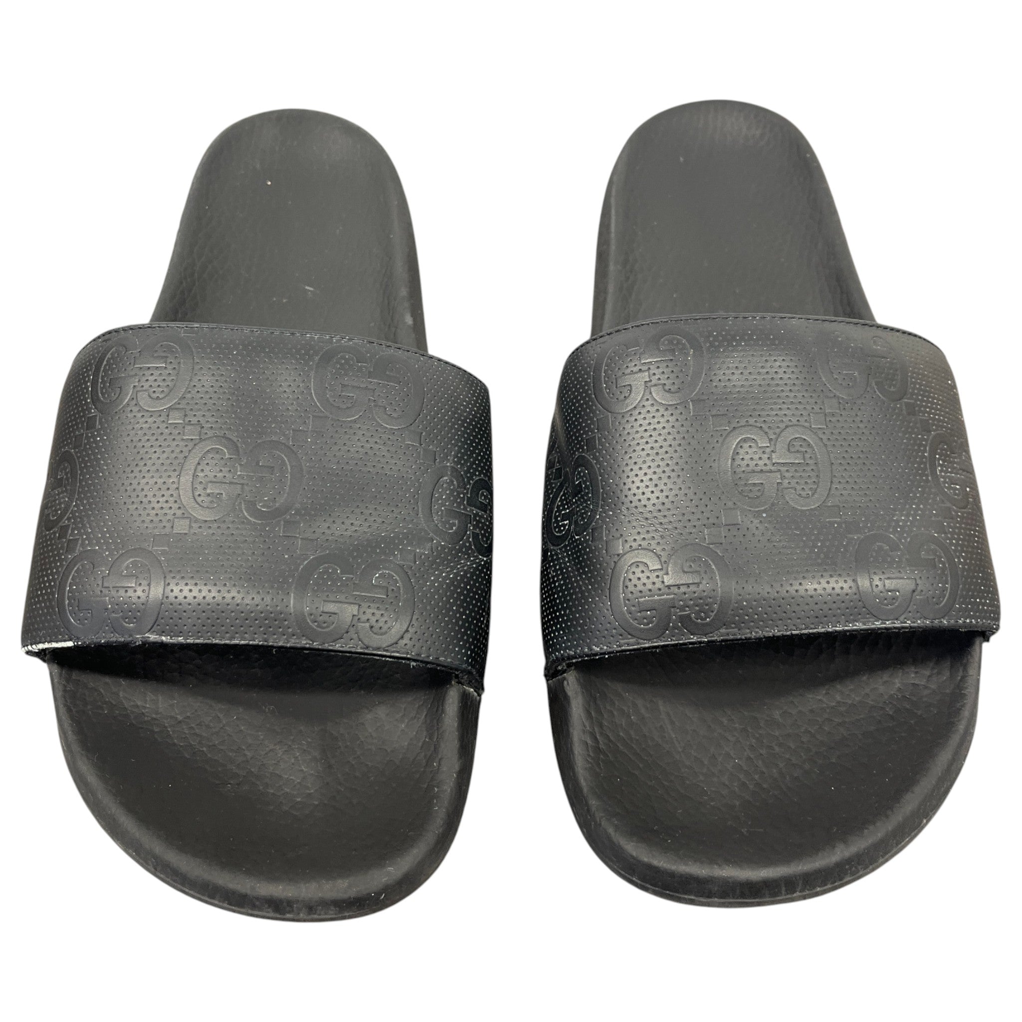 Men's Jumbo Gg Slides Black Size EU 45.5 / UK 11.5