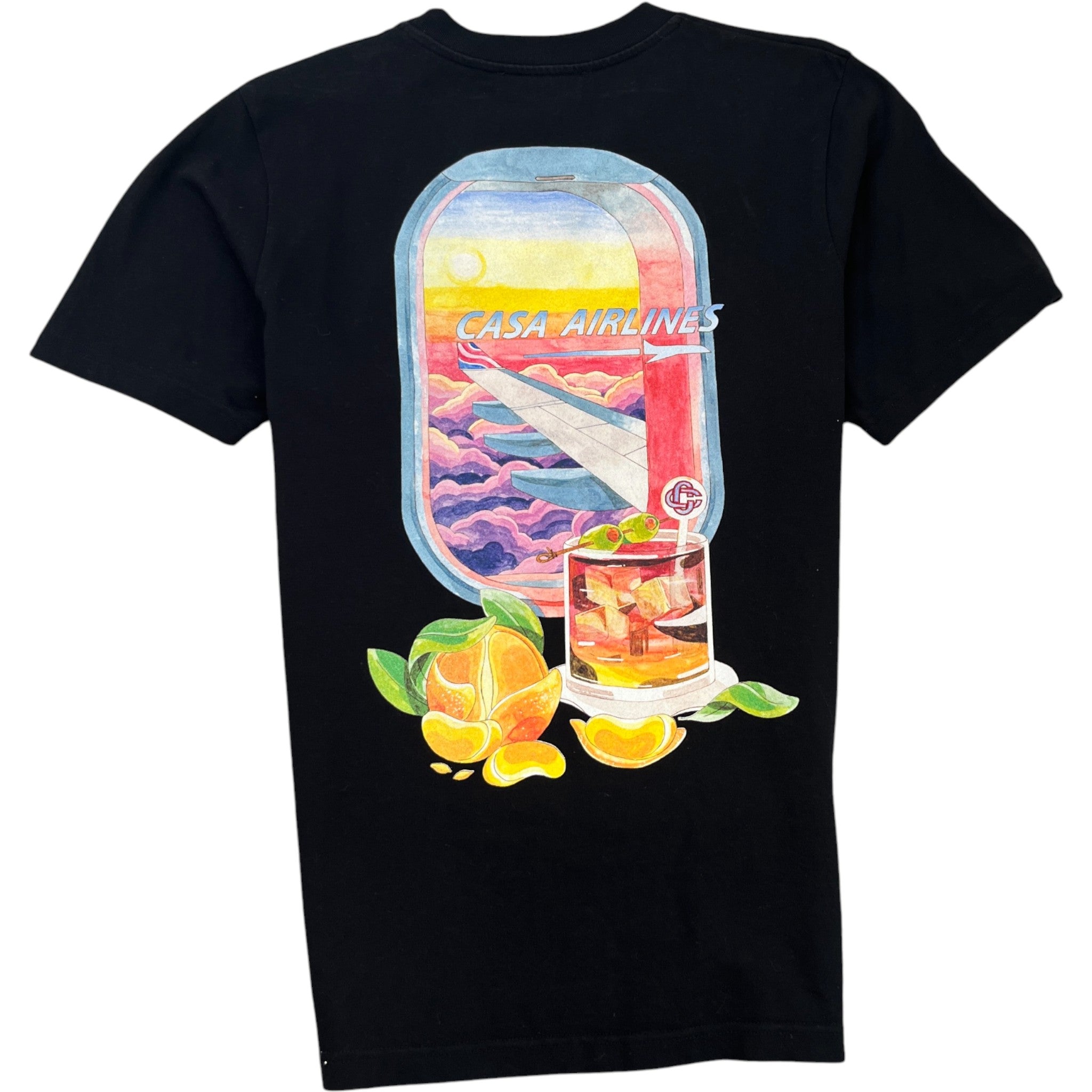 Men's Case Airline T-Shirt Black Size XL