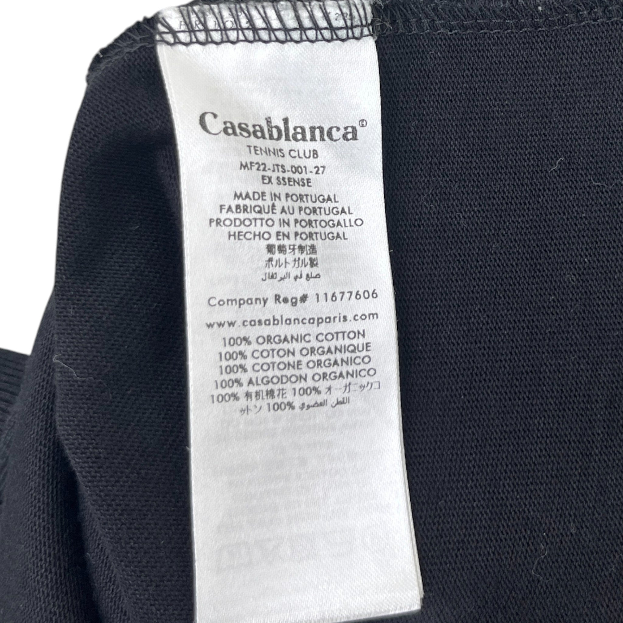 Men's Case Airline T-Shirt Black Size XL